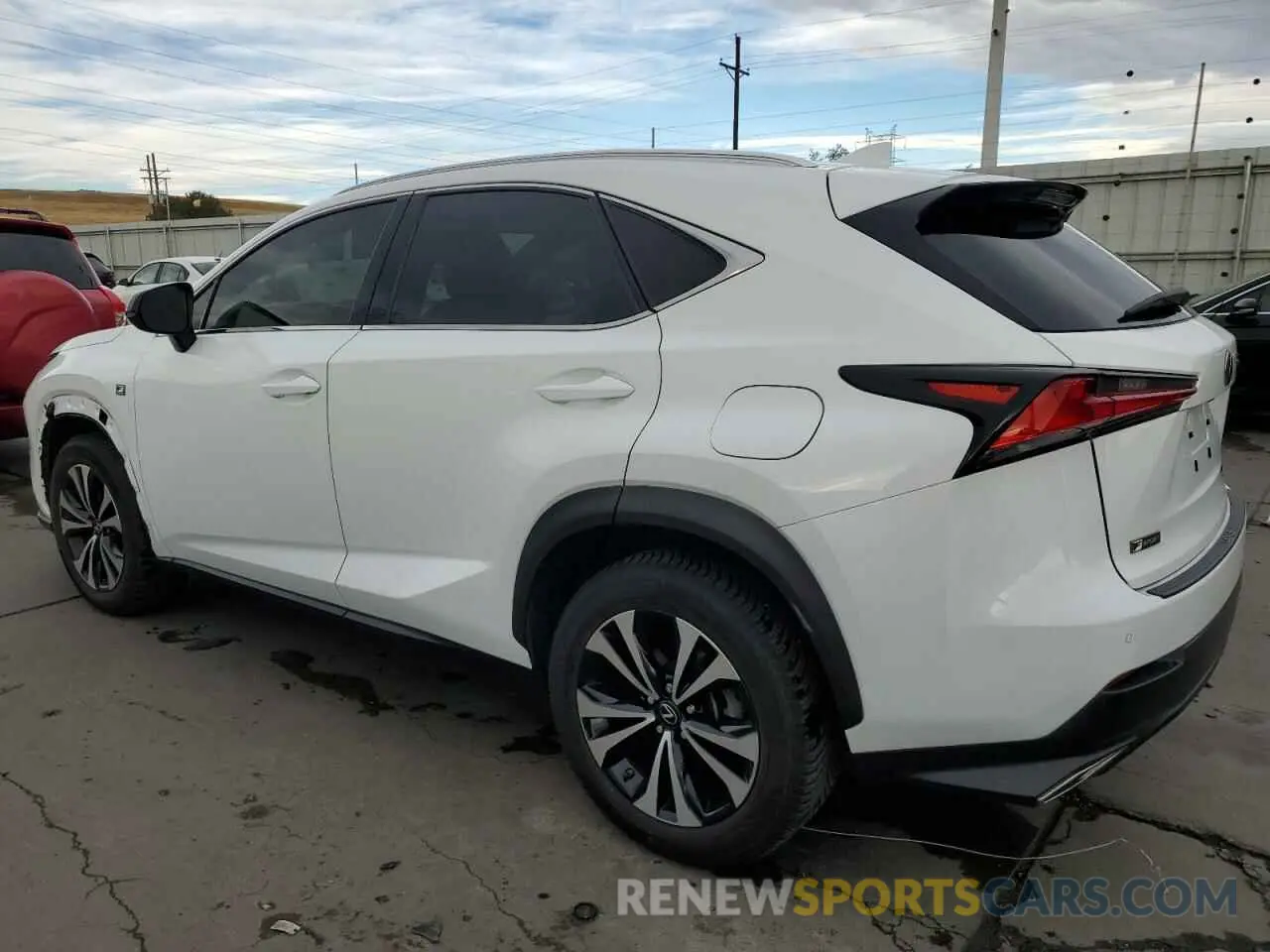 2 Photograph of a damaged car JTJSARDZ8L5001890 LEXUS NX 300 F S 2020