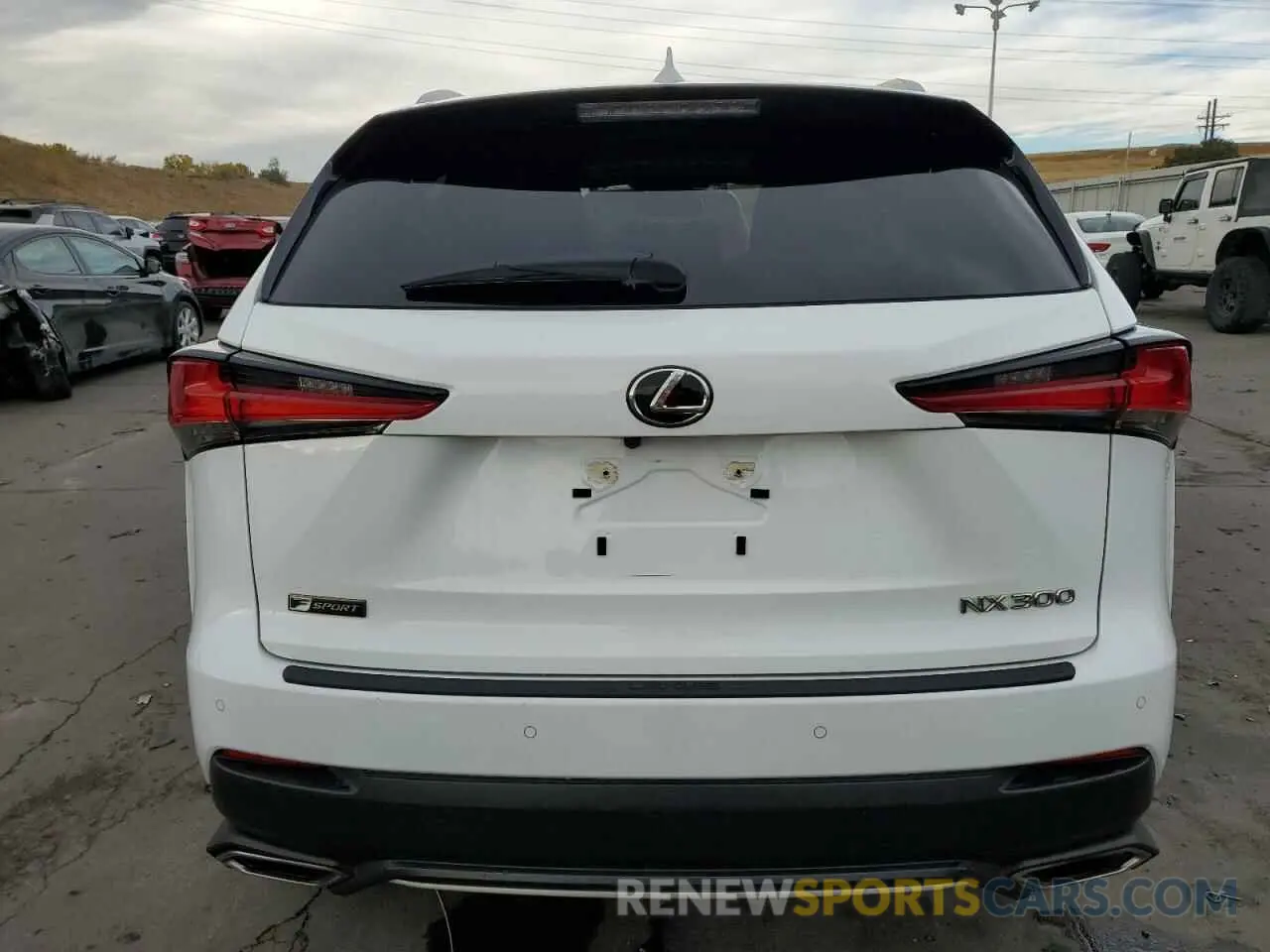 6 Photograph of a damaged car JTJSARDZ8L5001890 LEXUS NX 300 F S 2020