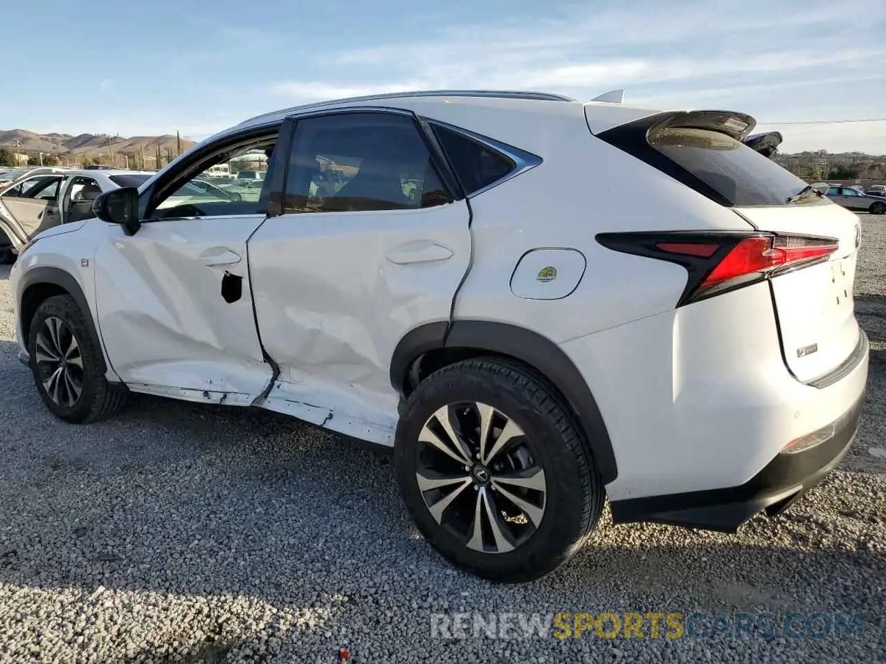 2 Photograph of a damaged car JTJSARDZXL5013409 LEXUS NX 300 F S 2020