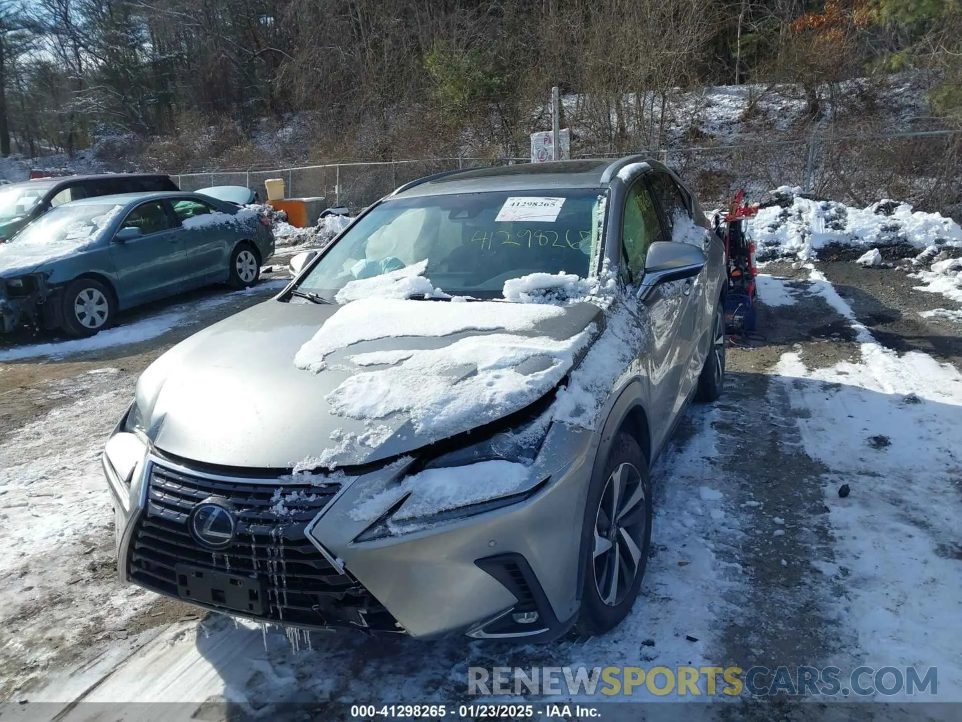 12 Photograph of a damaged car JTJBJRBZ8K2102978 LEXUS NX 300H 2019