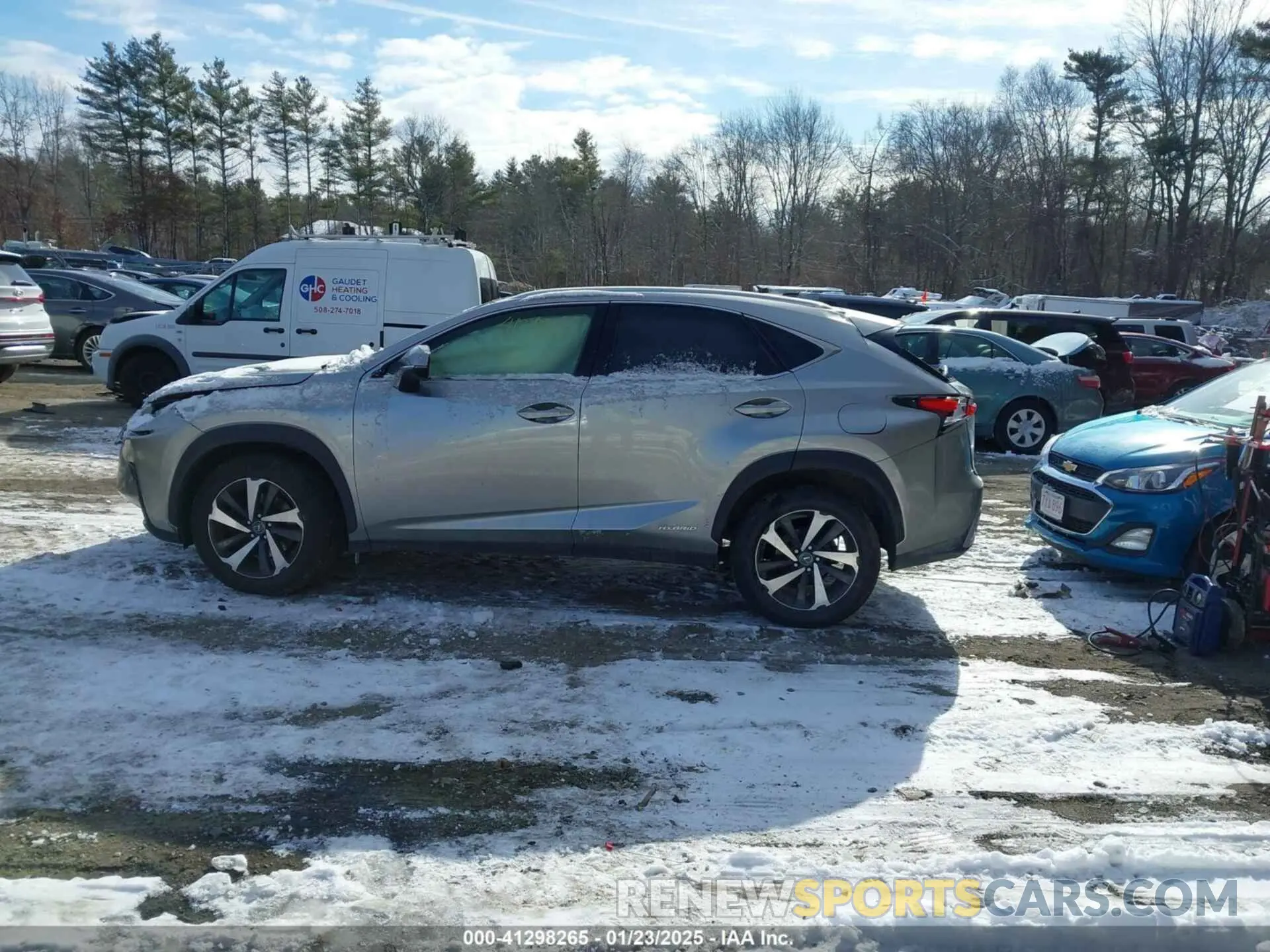 14 Photograph of a damaged car JTJBJRBZ8K2102978 LEXUS NX 300H 2019