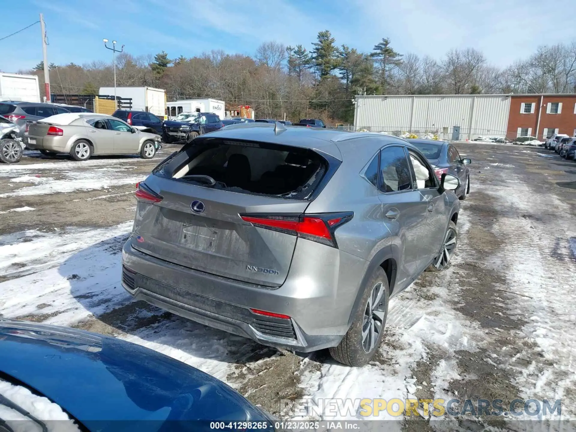 16 Photograph of a damaged car JTJBJRBZ8K2102978 LEXUS NX 300H 2019
