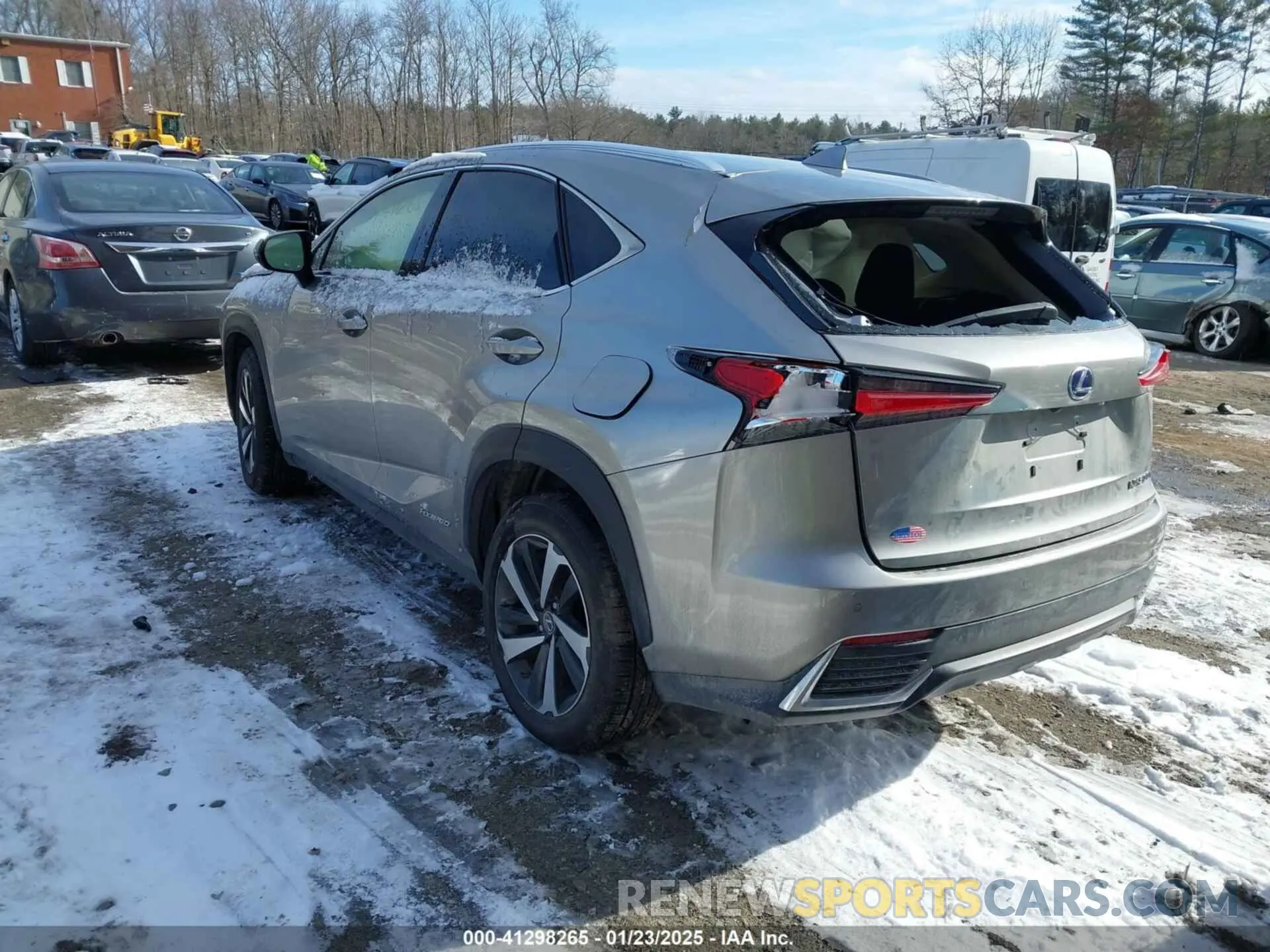 3 Photograph of a damaged car JTJBJRBZ8K2102978 LEXUS NX 300H 2019