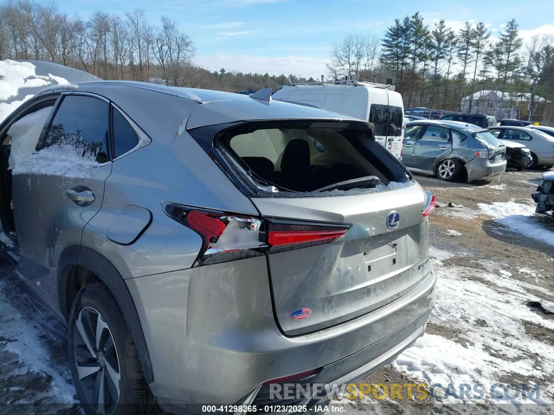 6 Photograph of a damaged car JTJBJRBZ8K2102978 LEXUS NX 300H 2019