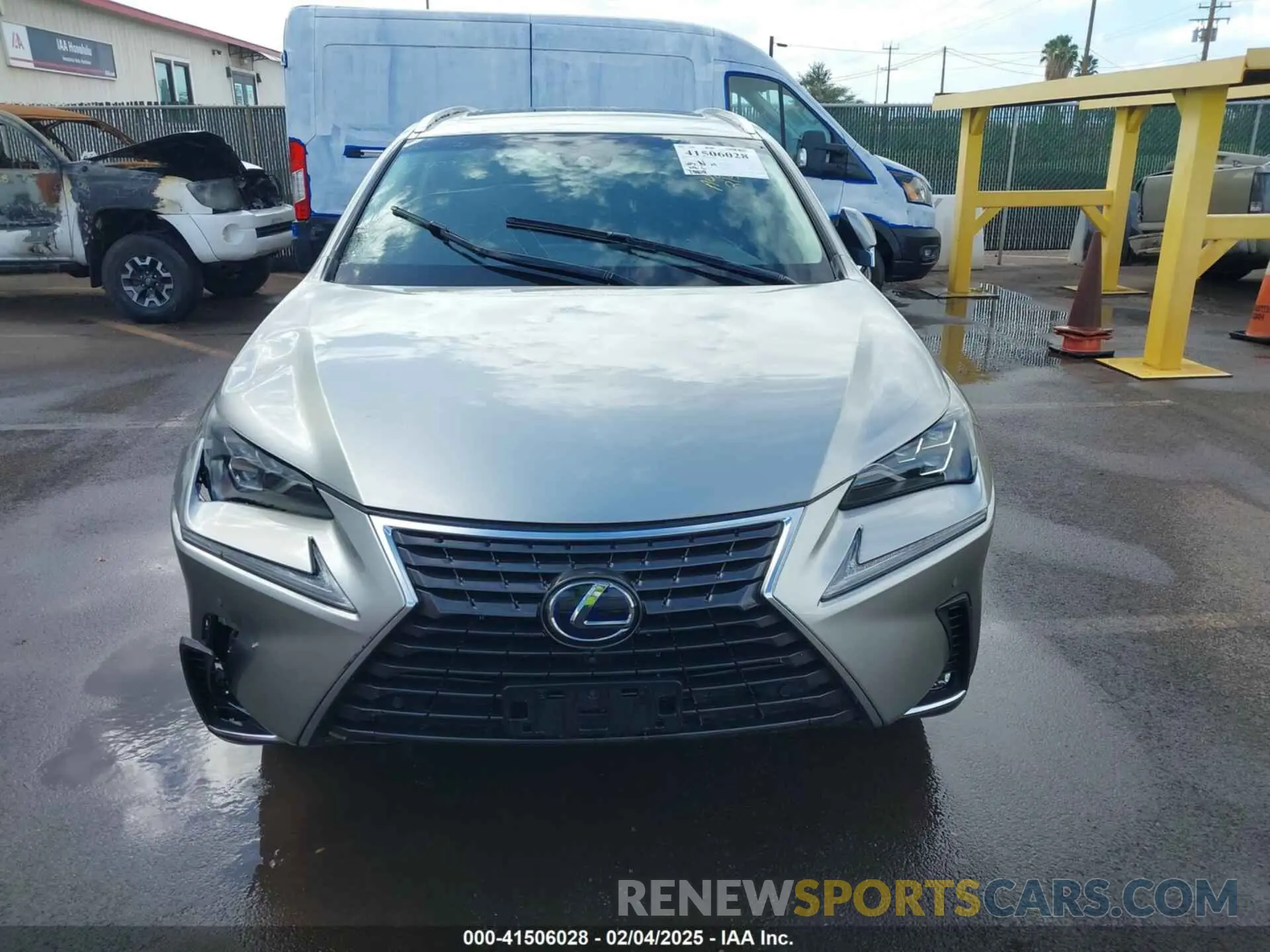 11 Photograph of a damaged car JTJBJRBZ9K2102990 LEXUS NX 300H 2019