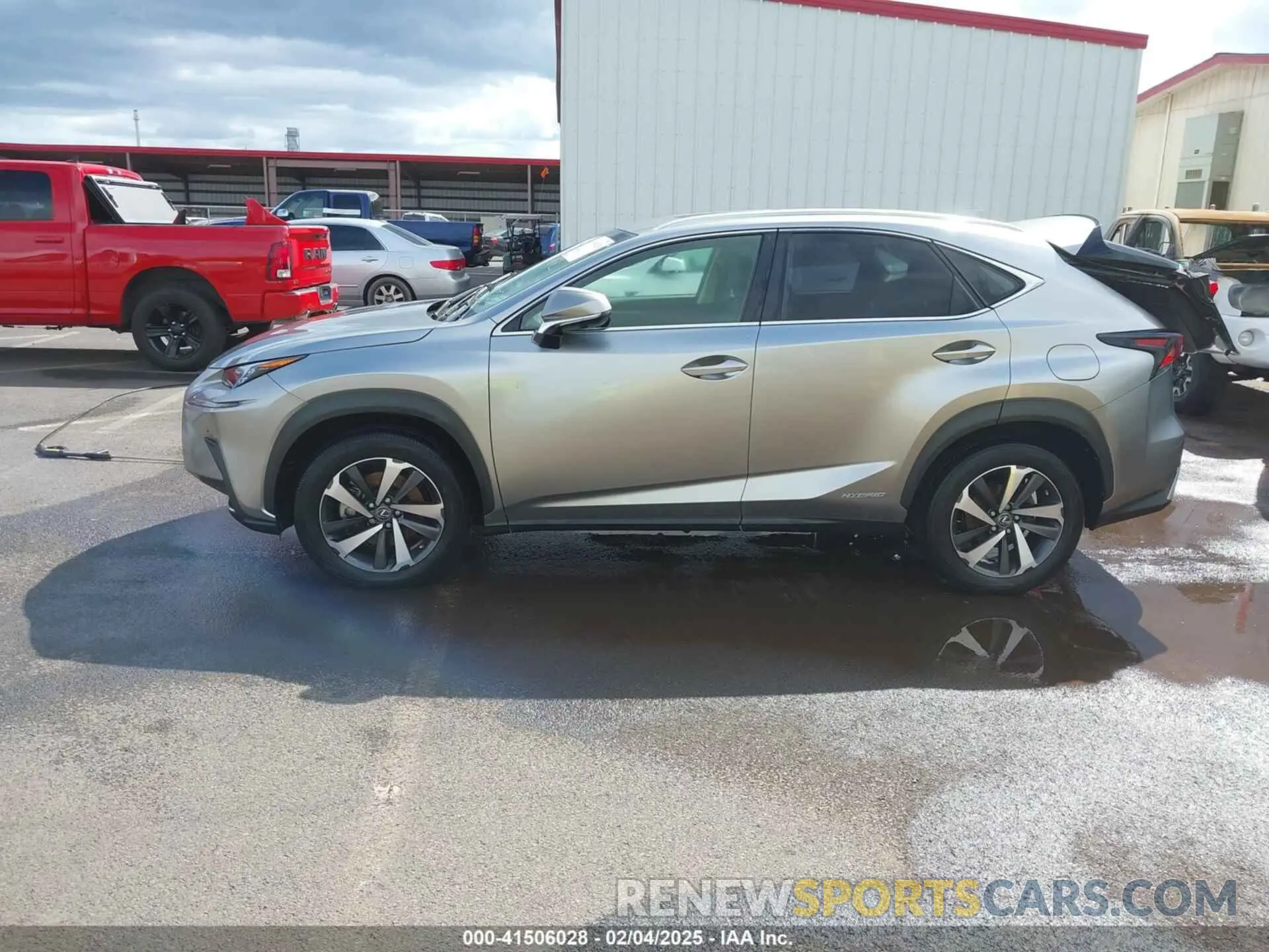 13 Photograph of a damaged car JTJBJRBZ9K2102990 LEXUS NX 300H 2019