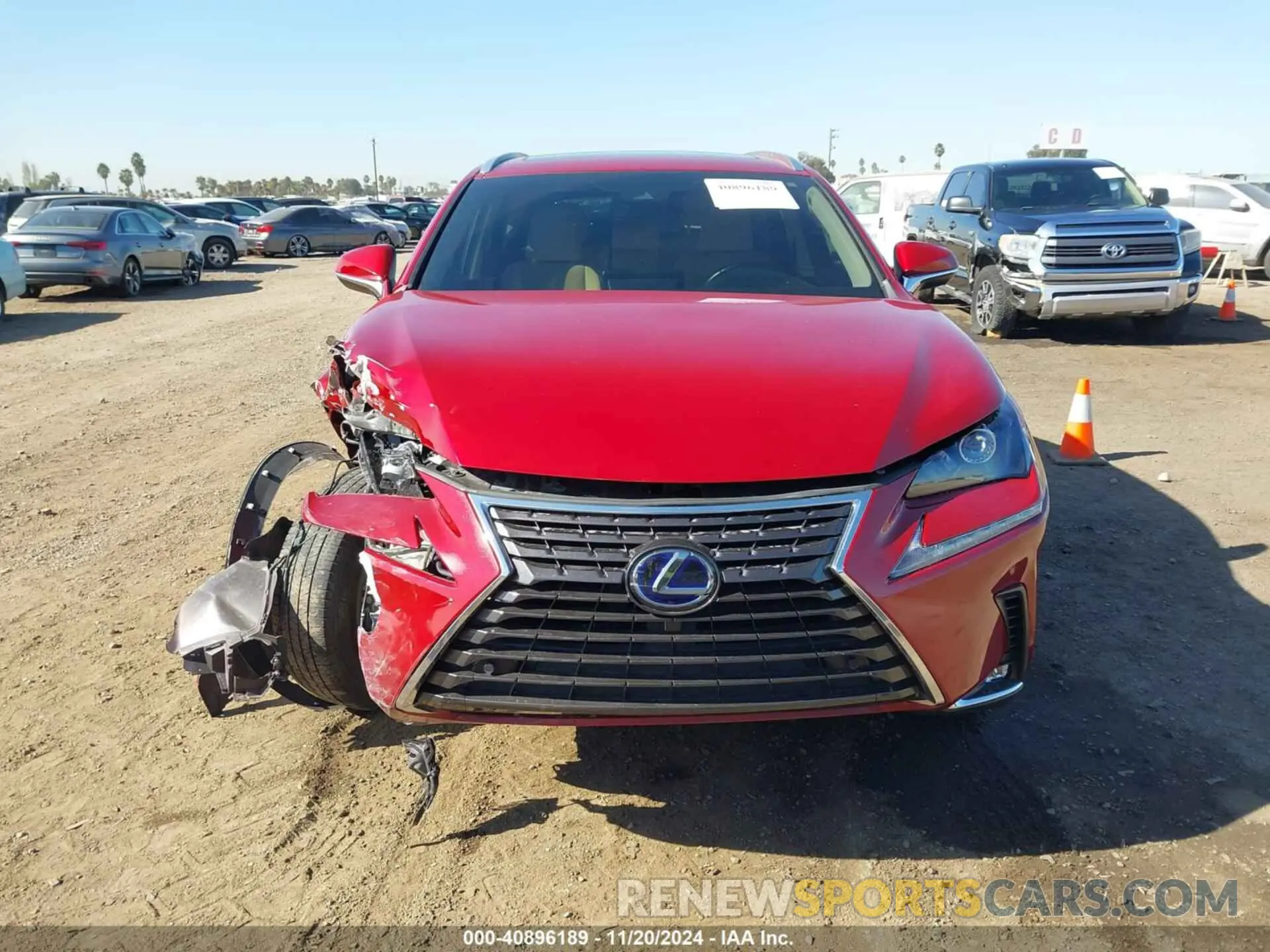 12 Photograph of a damaged car JTJDJRDZ7L5003025 LEXUS NX 300H 2020