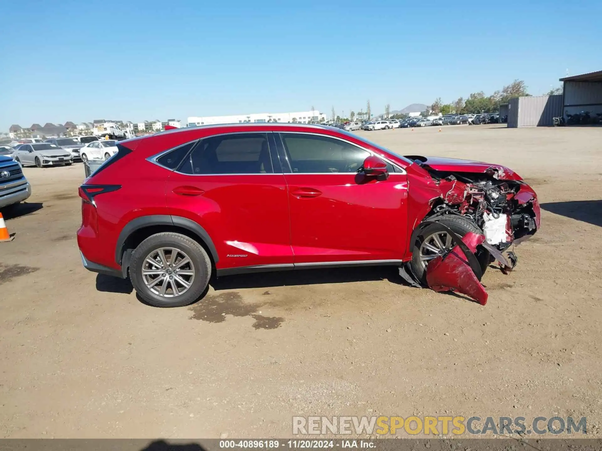 13 Photograph of a damaged car JTJDJRDZ7L5003025 LEXUS NX 300H 2020