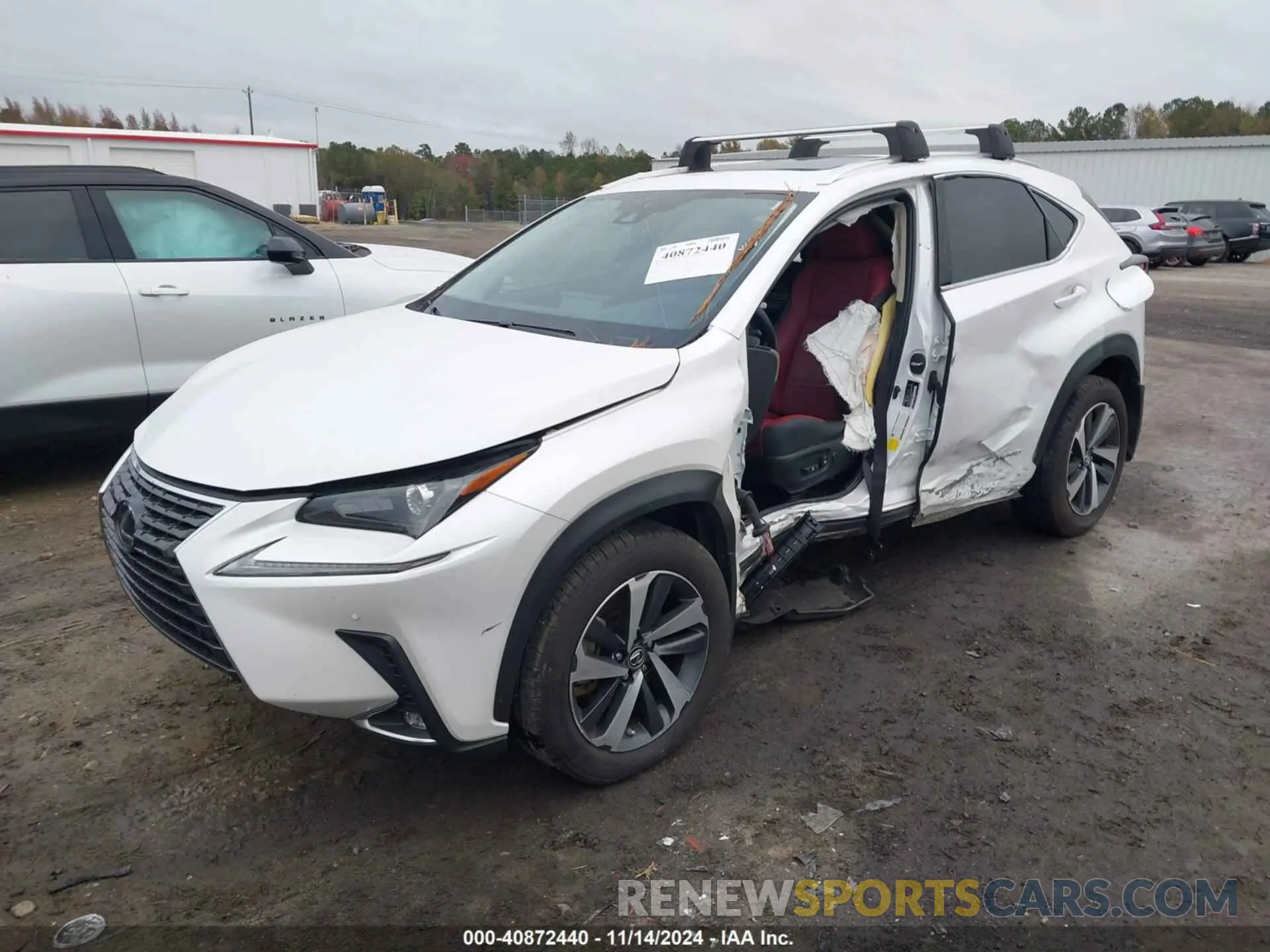 2 Photograph of a damaged car JTJGJRDZ3L5004170 LEXUS NX 300H 2020