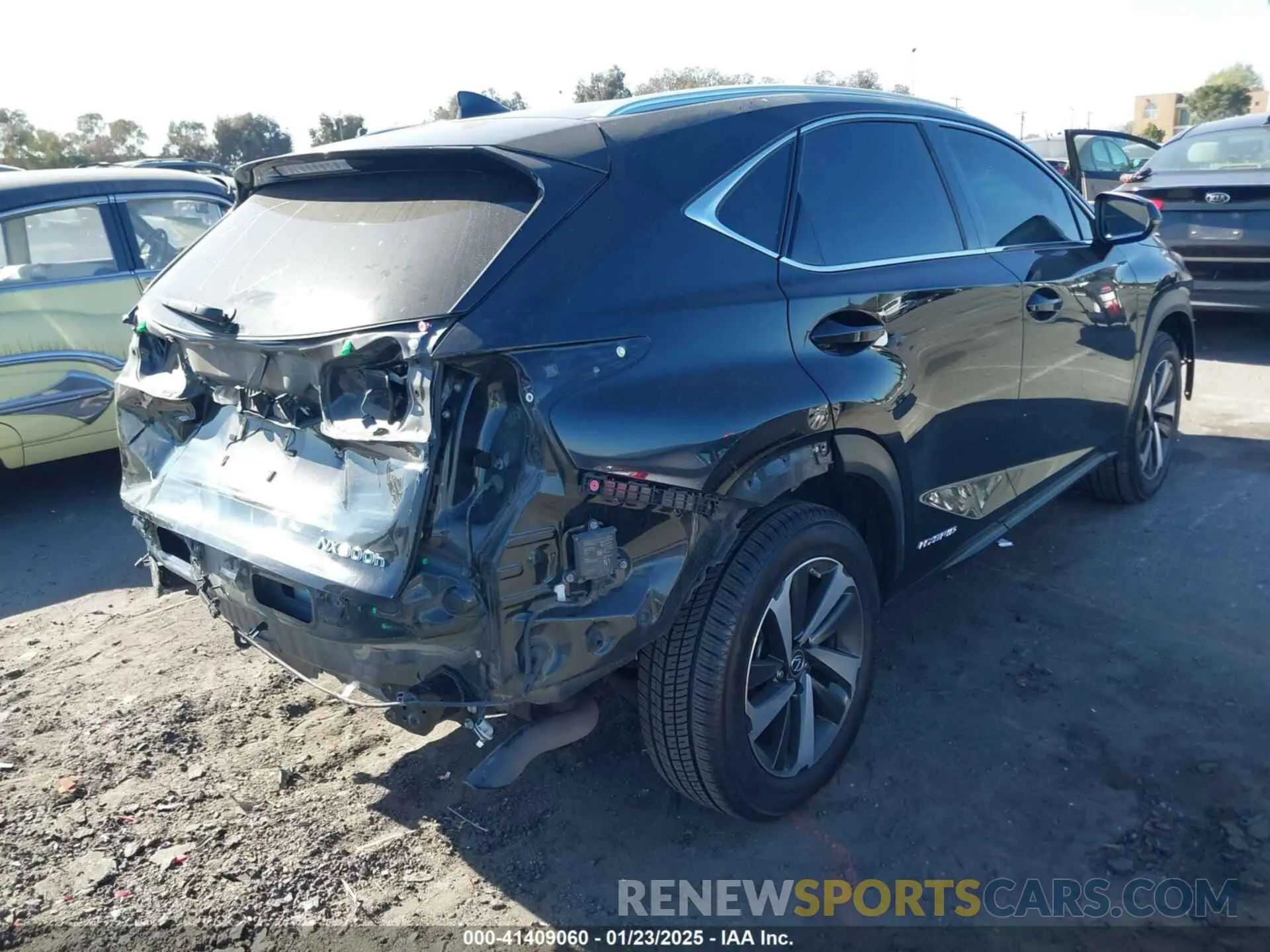 4 Photograph of a damaged car JTJGJRDZ8L2146600 LEXUS NX 300H 2020