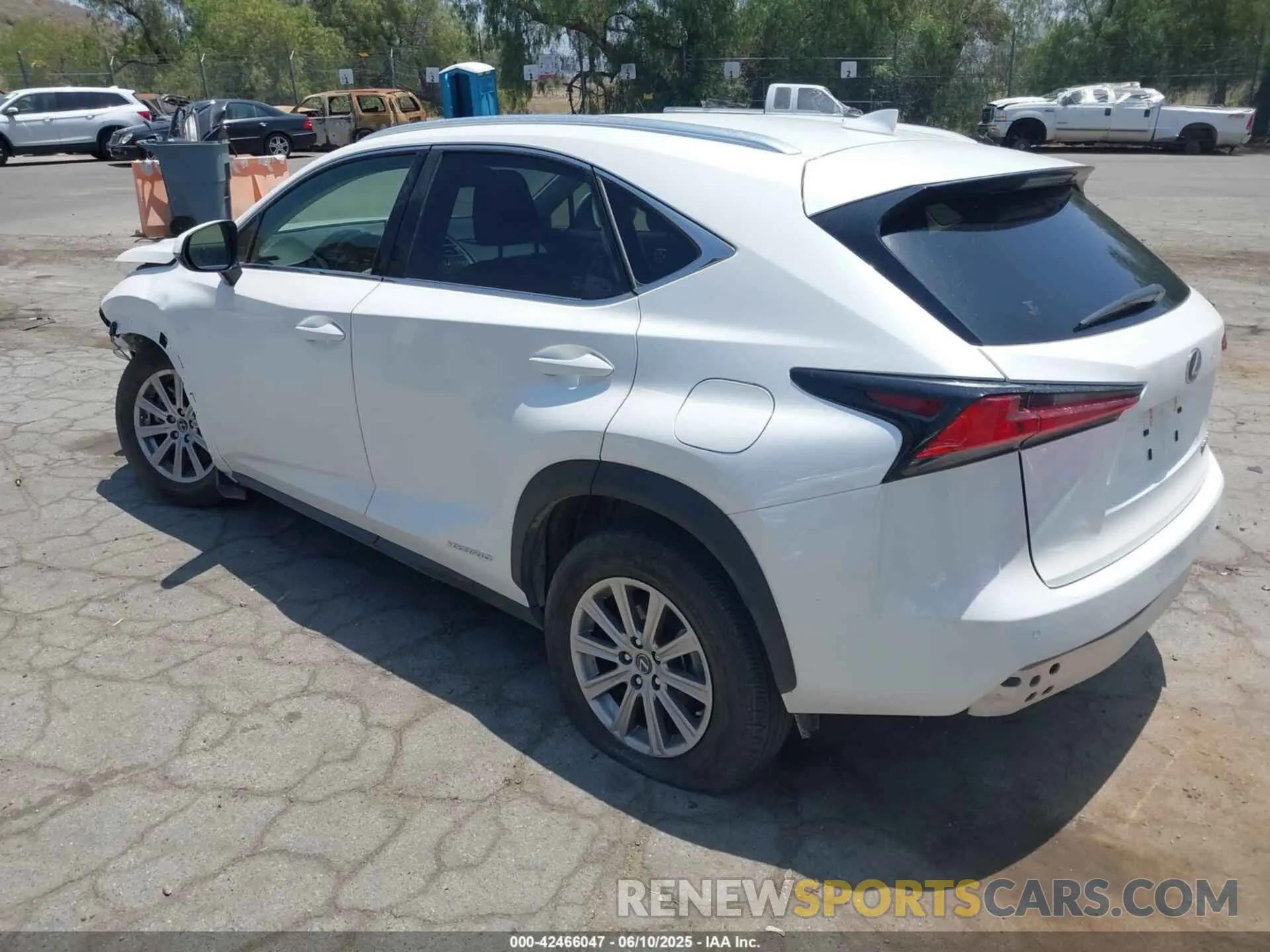 3 Photograph of a damaged car JTJDJRDZ0M2167722 LEXUS NX 300H 2021