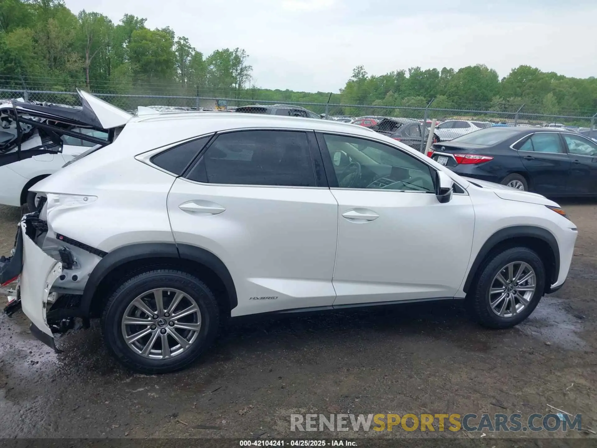 13 Photograph of a damaged car JTJDJRDZ2M5011762 LEXUS NX 300H 2021