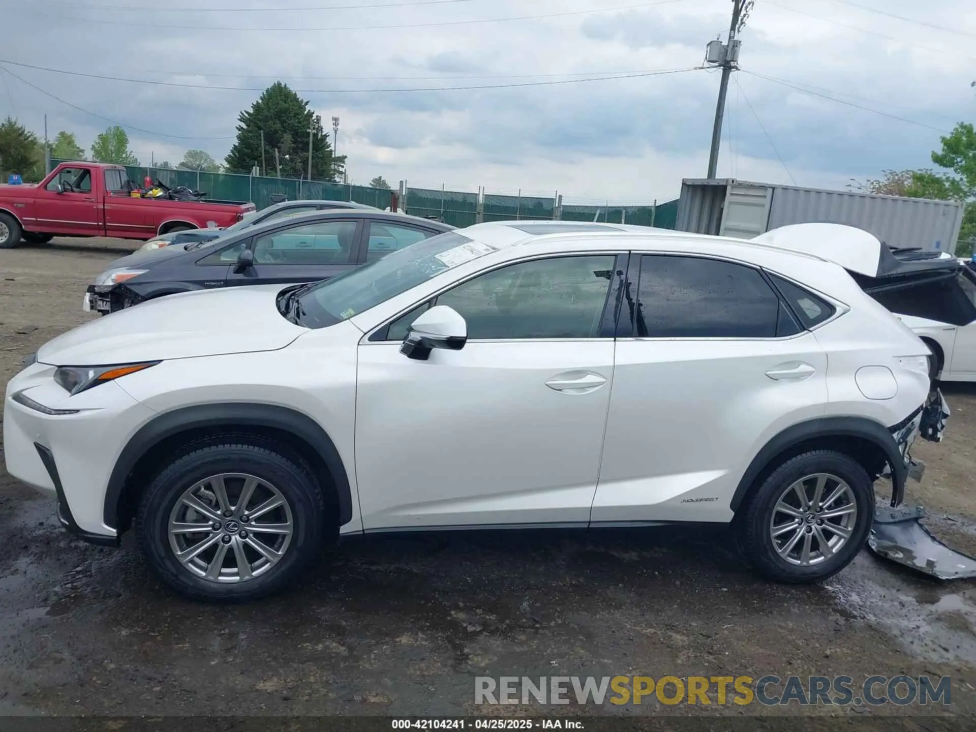 14 Photograph of a damaged car JTJDJRDZ2M5011762 LEXUS NX 300H 2021