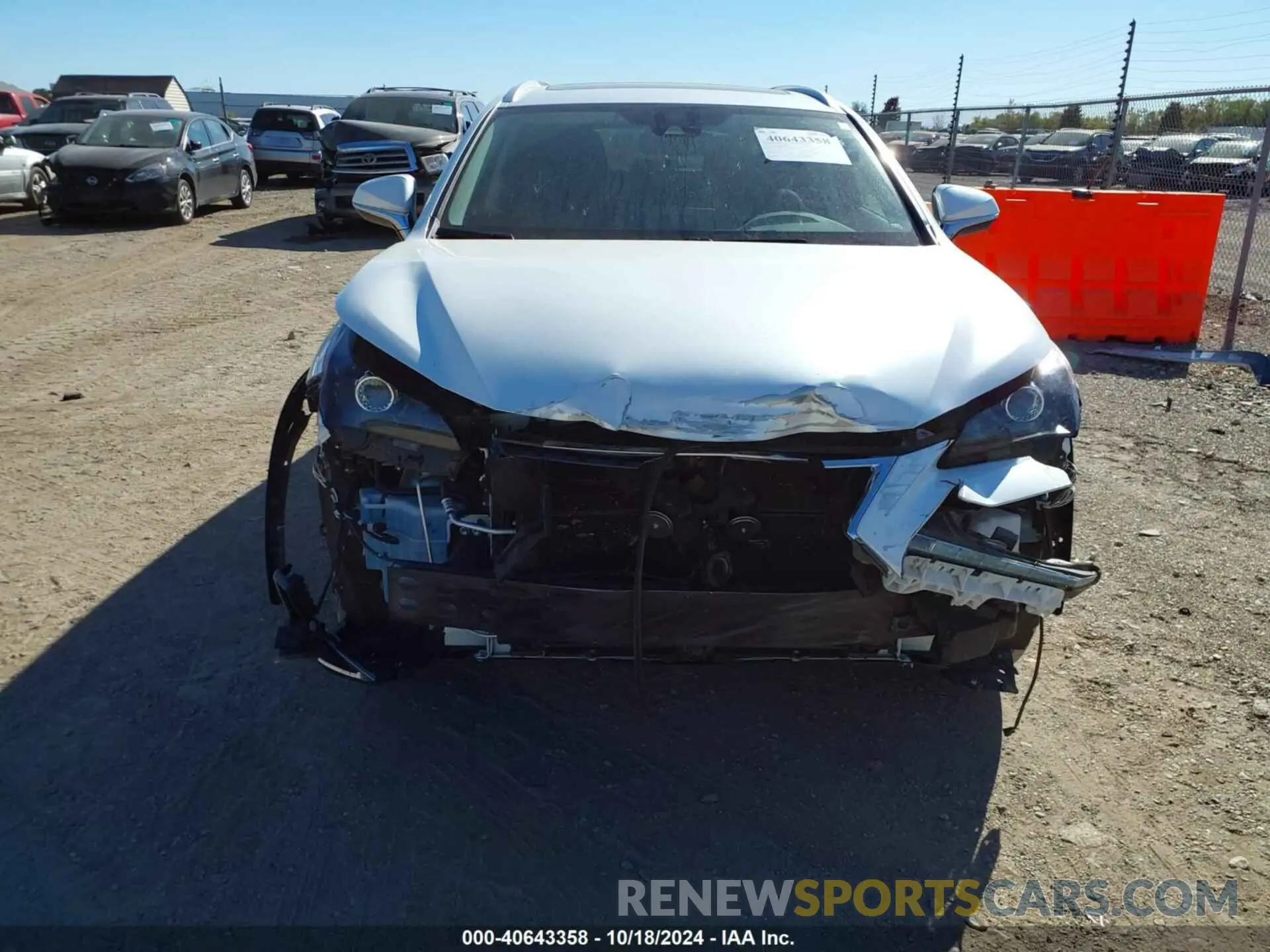 12 Photograph of a damaged car JTJDJRDZ8M5010678 LEXUS NX 300H 2021
