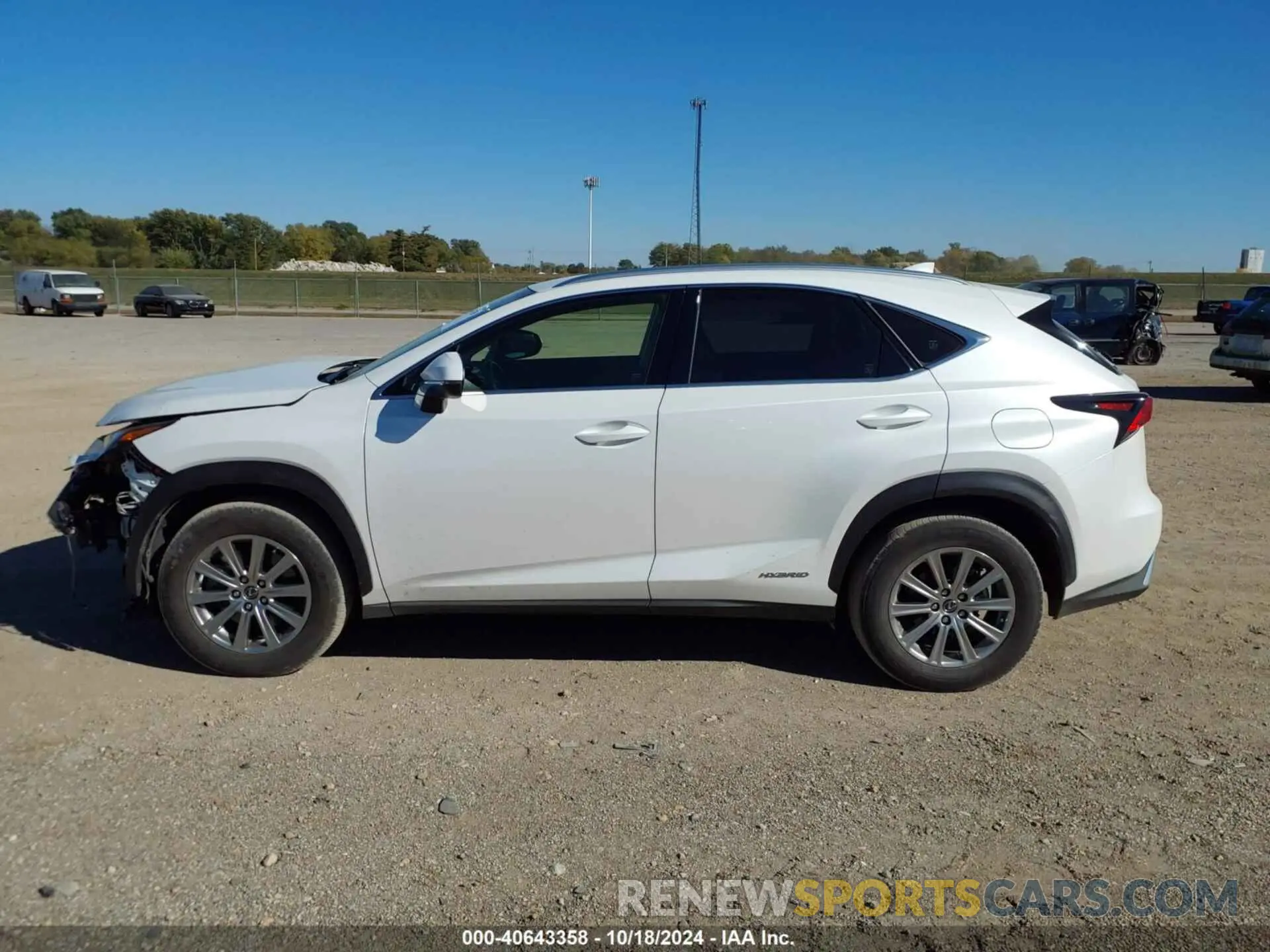 14 Photograph of a damaged car JTJDJRDZ8M5010678 LEXUS NX 300H 2021