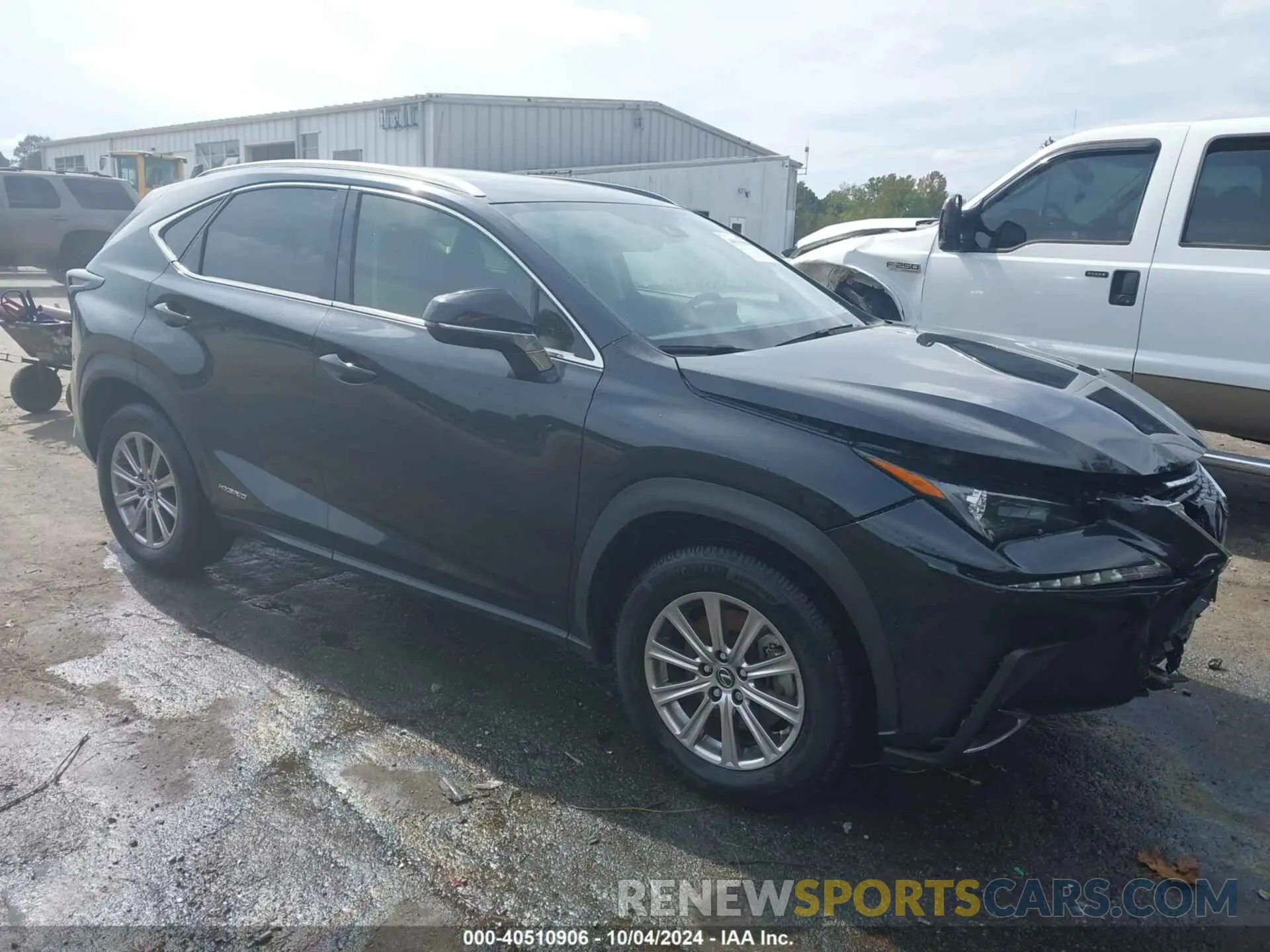 1 Photograph of a damaged car JTJDJRDZXM2150748 LEXUS NX 300H 2021