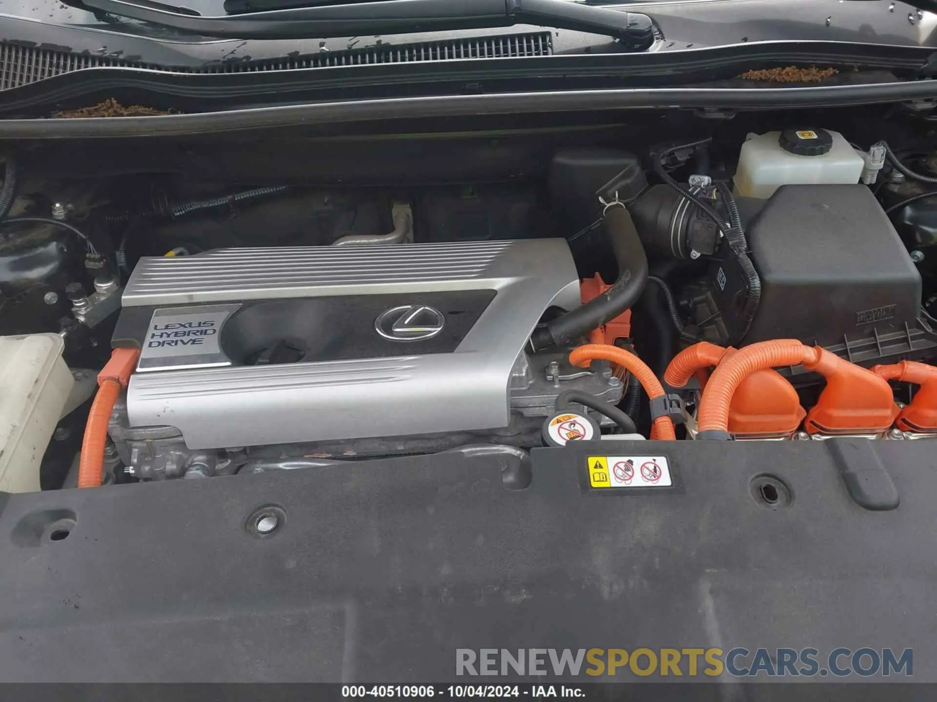 10 Photograph of a damaged car JTJDJRDZXM2150748 LEXUS NX 300H 2021