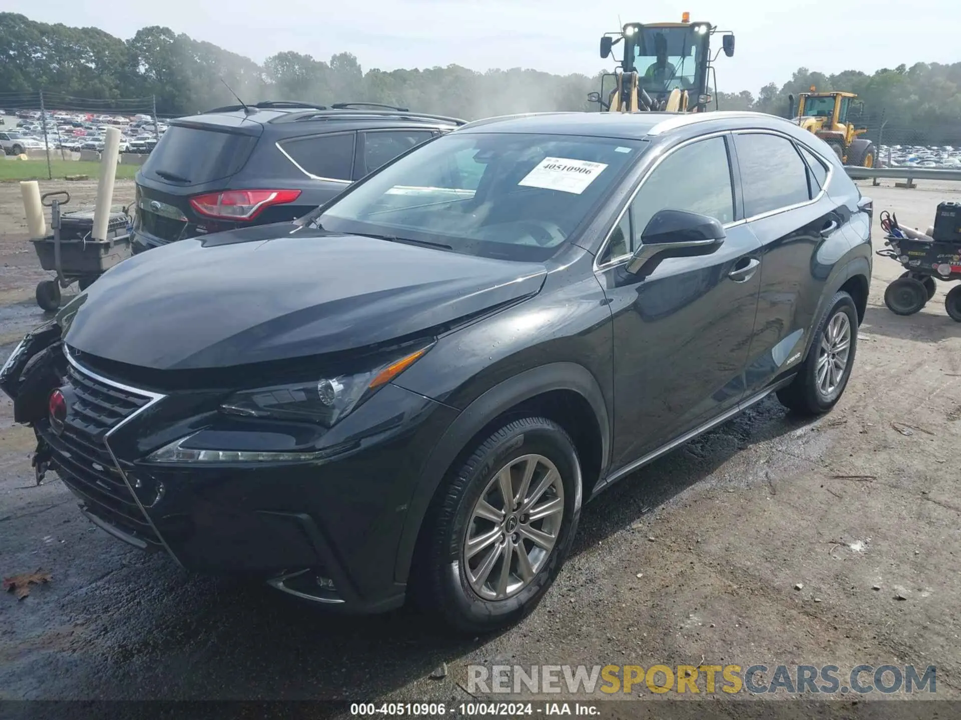 2 Photograph of a damaged car JTJDJRDZXM2150748 LEXUS NX 300H 2021