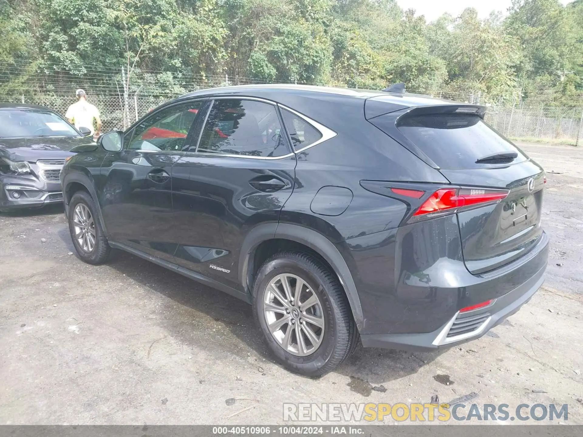 3 Photograph of a damaged car JTJDJRDZXM2150748 LEXUS NX 300H 2021