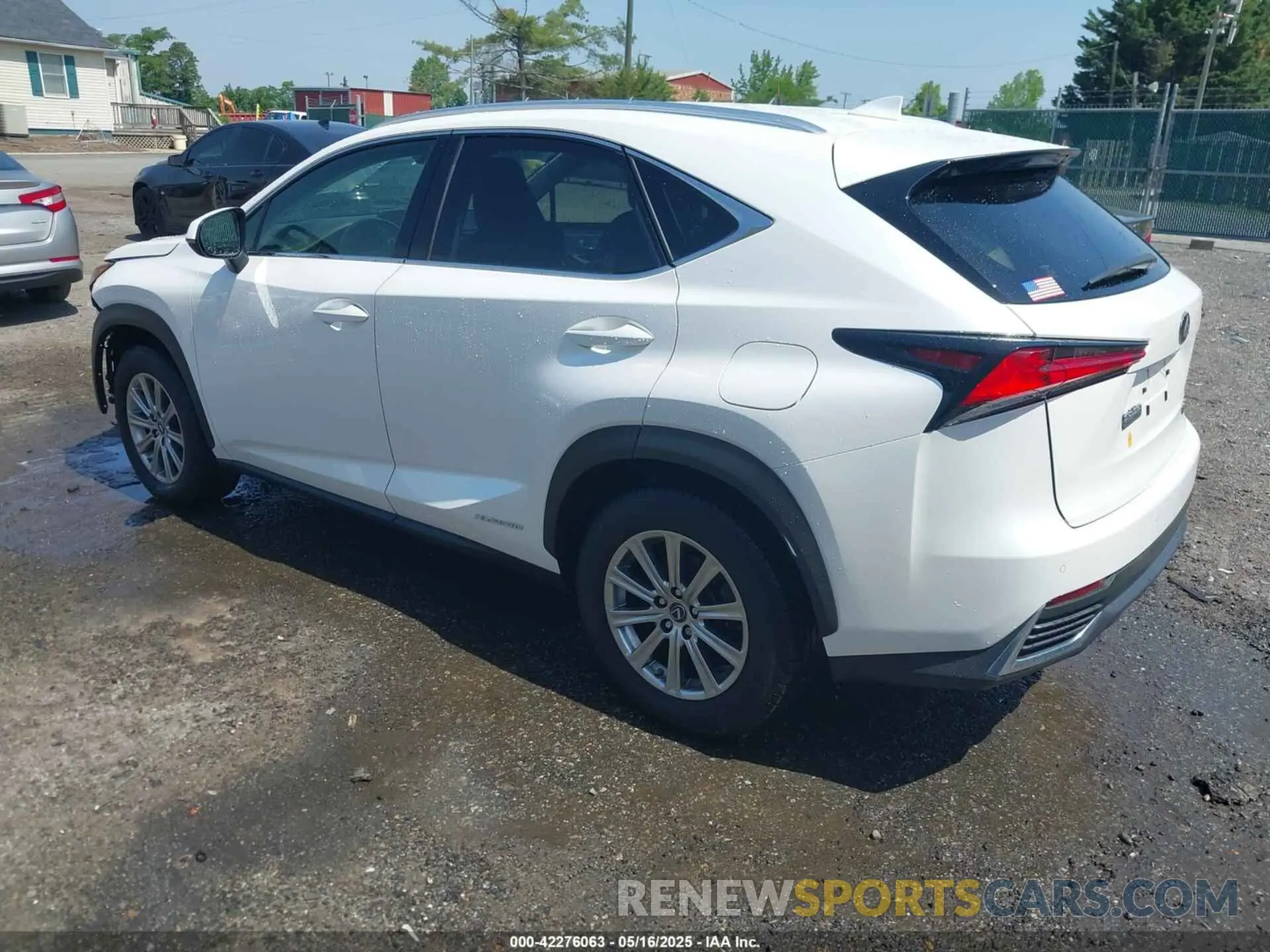 3 Photograph of a damaged car JTJDJRDZXM2167453 LEXUS NX 300H 2021