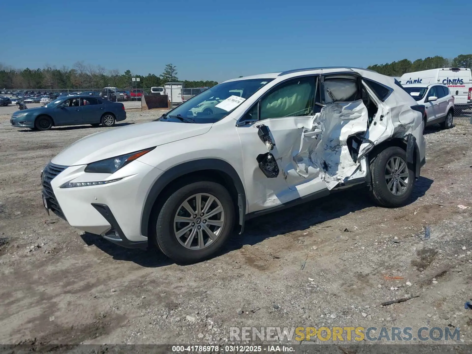 2 Photograph of a damaged car JTJDJRDZXM5011492 LEXUS NX 300H 2021