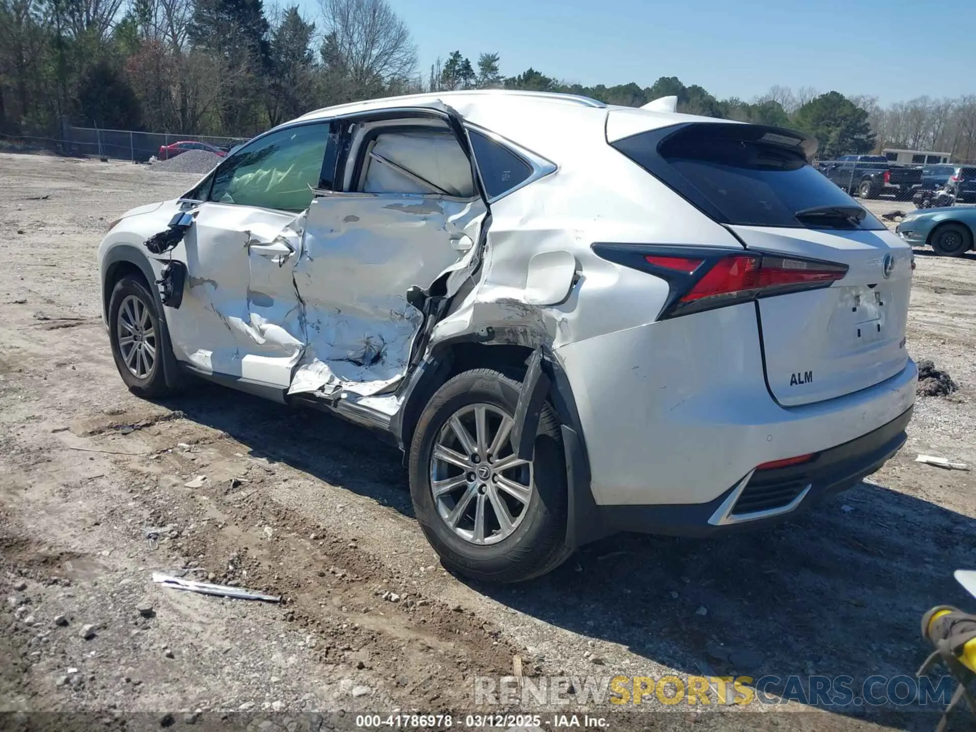 3 Photograph of a damaged car JTJDJRDZXM5011492 LEXUS NX 300H 2021