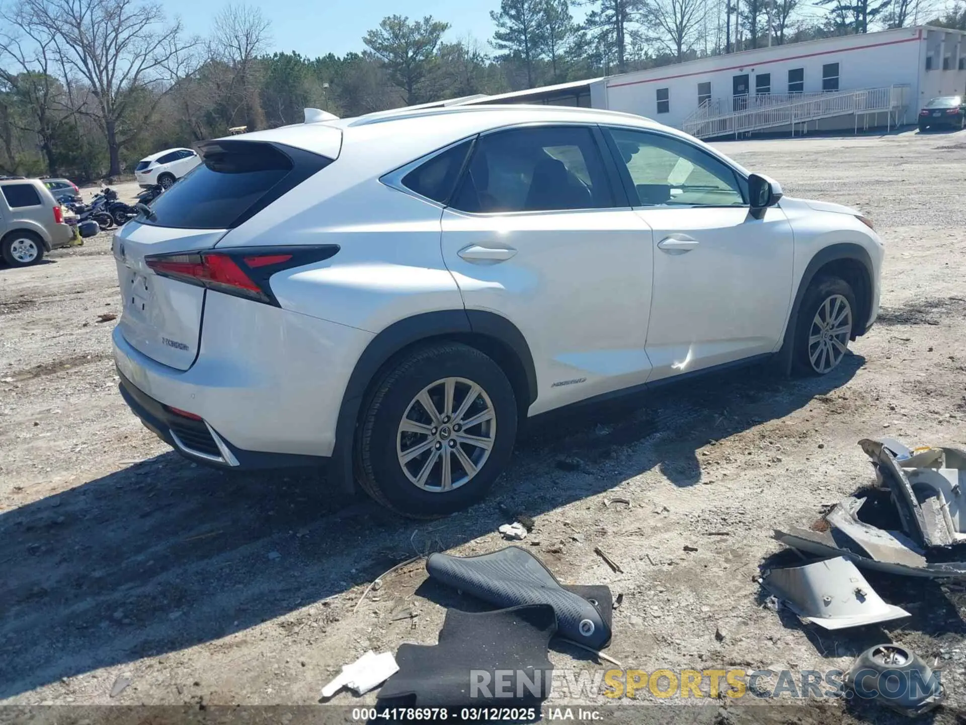 4 Photograph of a damaged car JTJDJRDZXM5011492 LEXUS NX 300H 2021