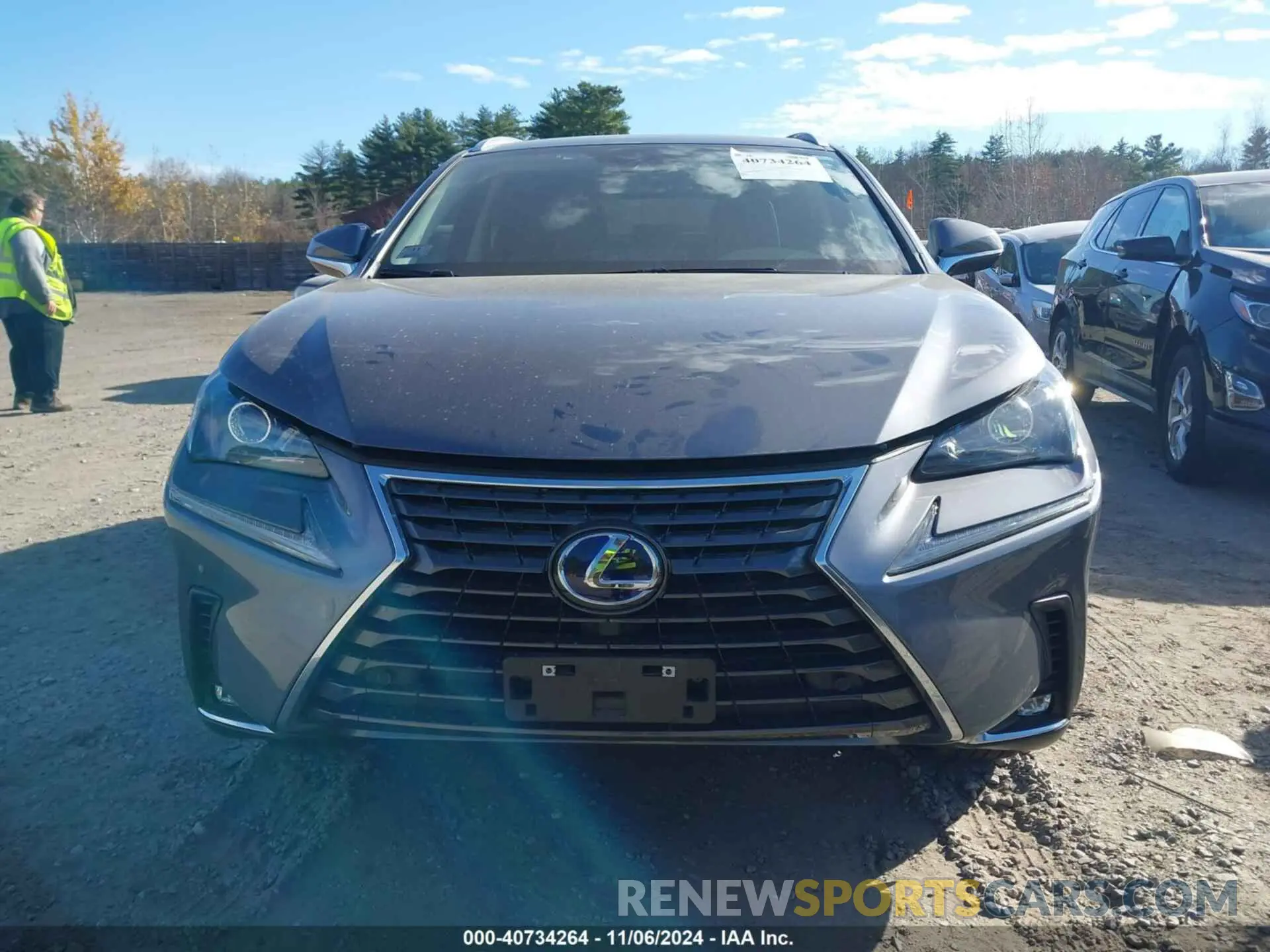 13 Photograph of a damaged car JTJGJRDZ2M2170750 LEXUS NX 300H 2021