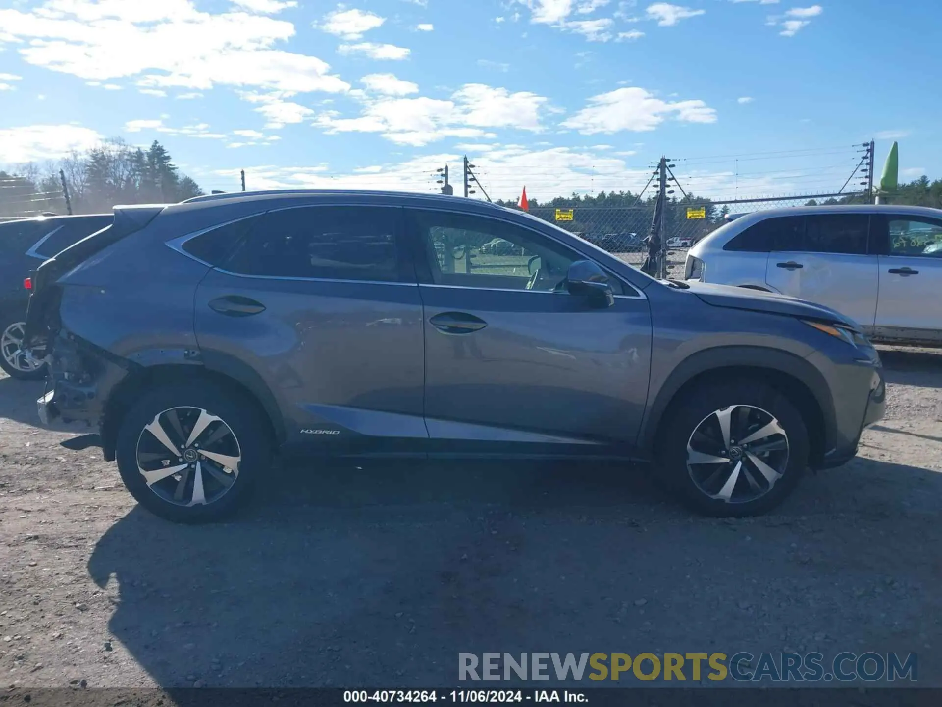 14 Photograph of a damaged car JTJGJRDZ2M2170750 LEXUS NX 300H 2021