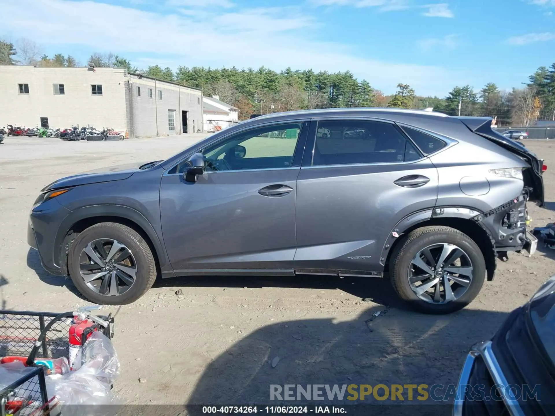 15 Photograph of a damaged car JTJGJRDZ2M2170750 LEXUS NX 300H 2021