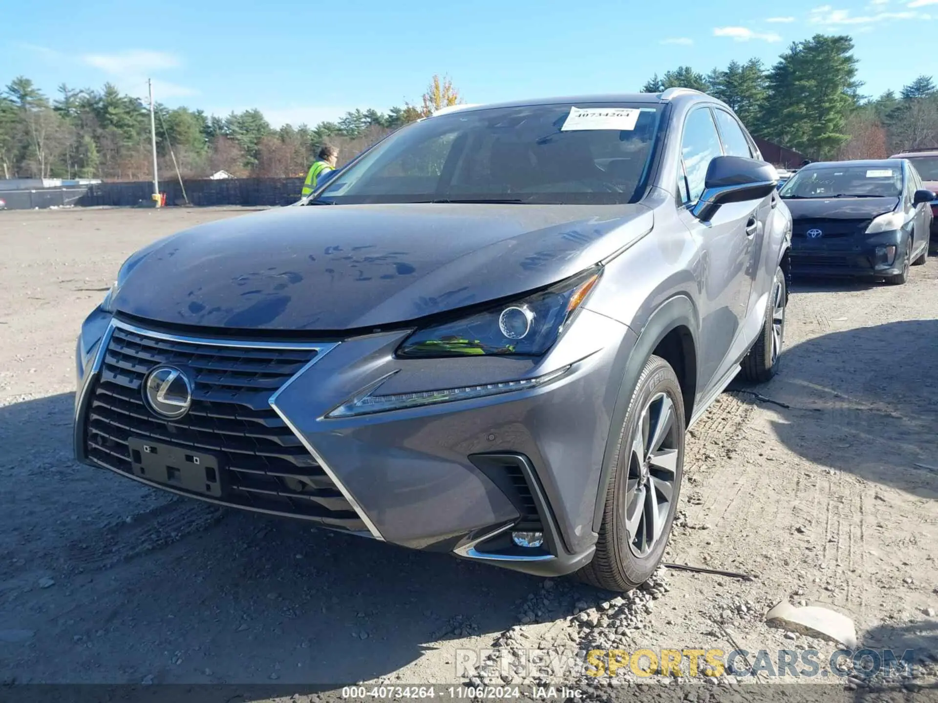 2 Photograph of a damaged car JTJGJRDZ2M2170750 LEXUS NX 300H 2021