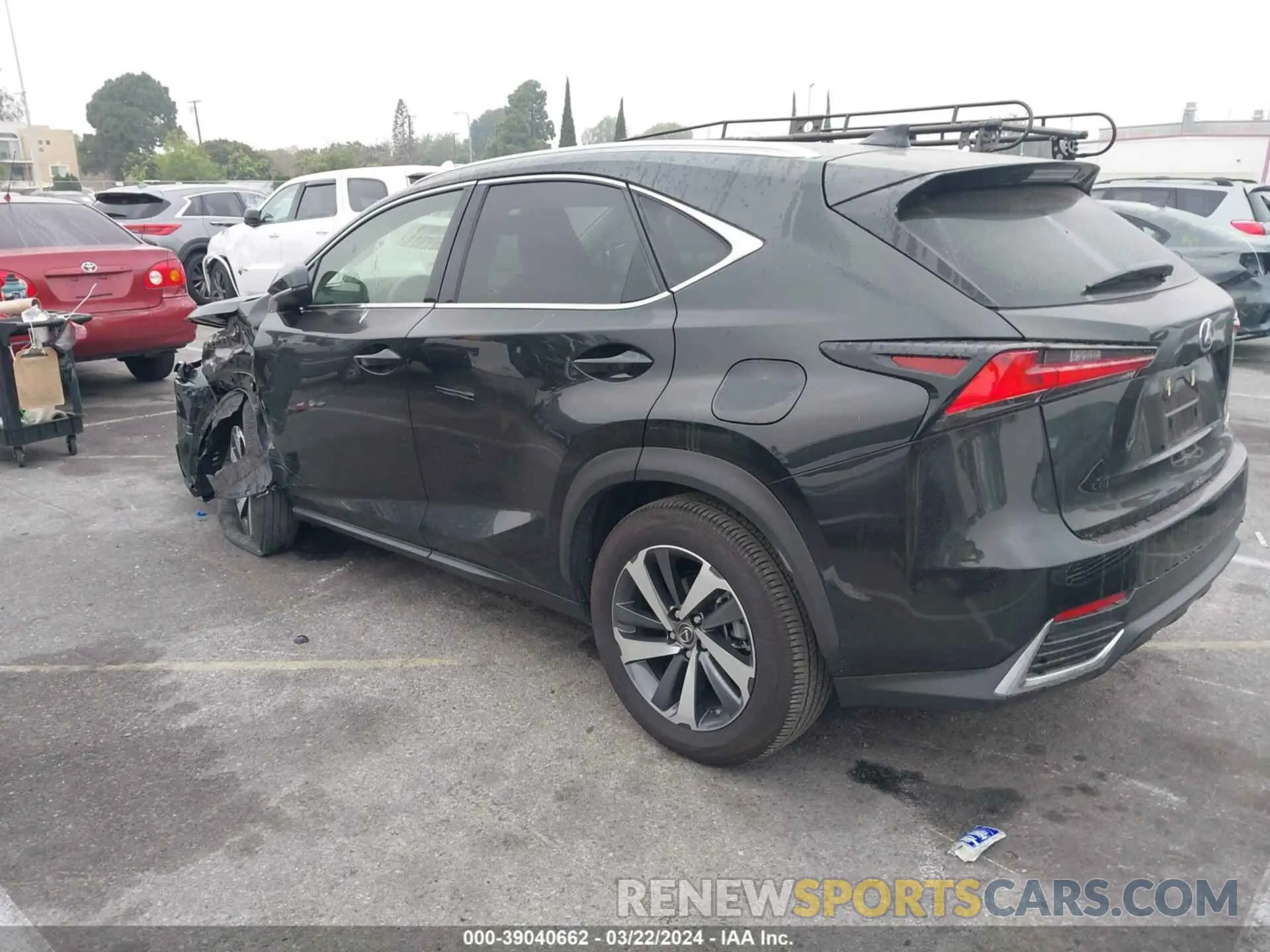 3 Photograph of a damaged car JTJGJRDZ3M2151978 LEXUS NX 300H 2021