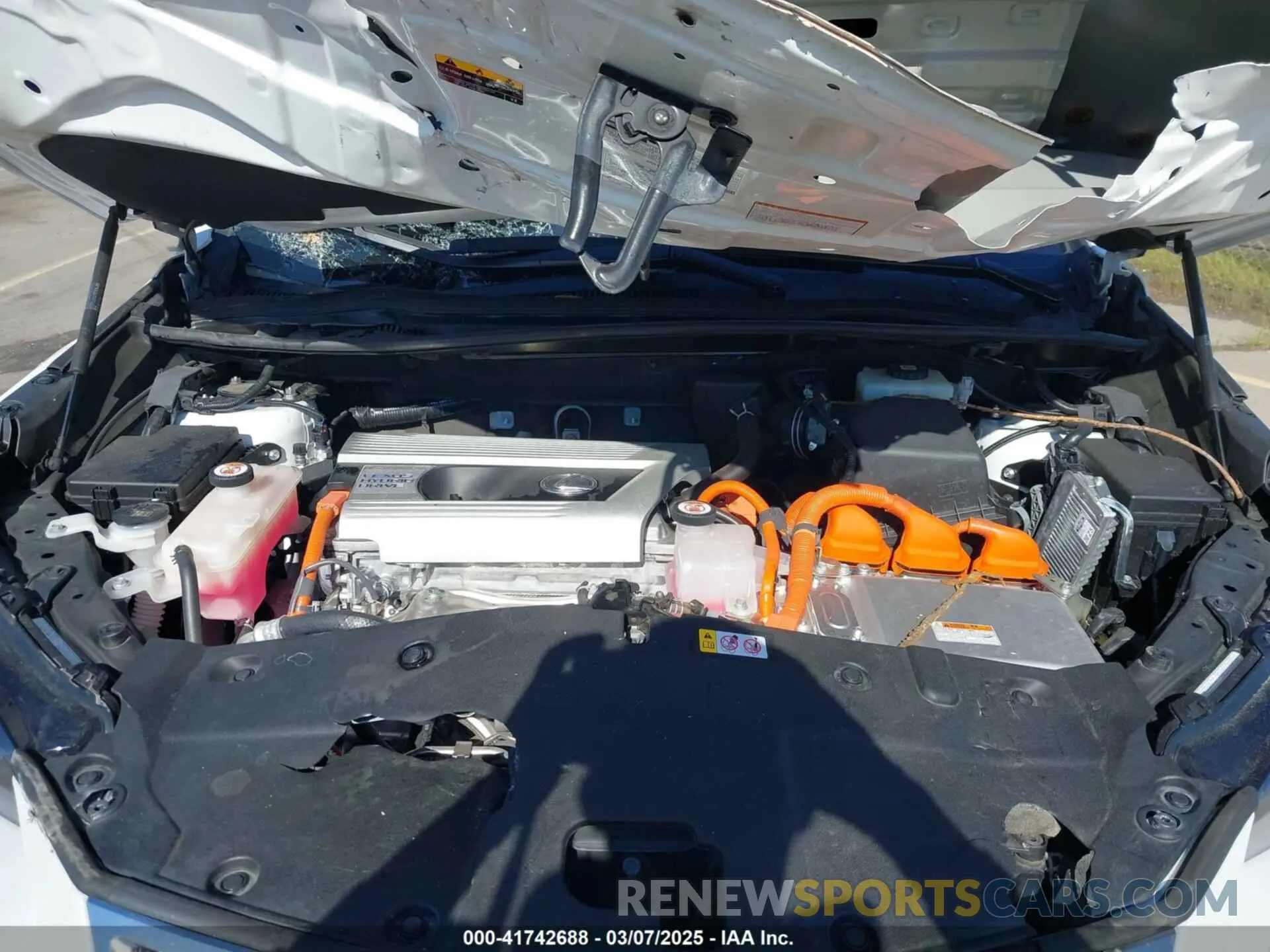 10 Photograph of a damaged car JTJGJRDZ3M2166674 LEXUS NX 300H 2021