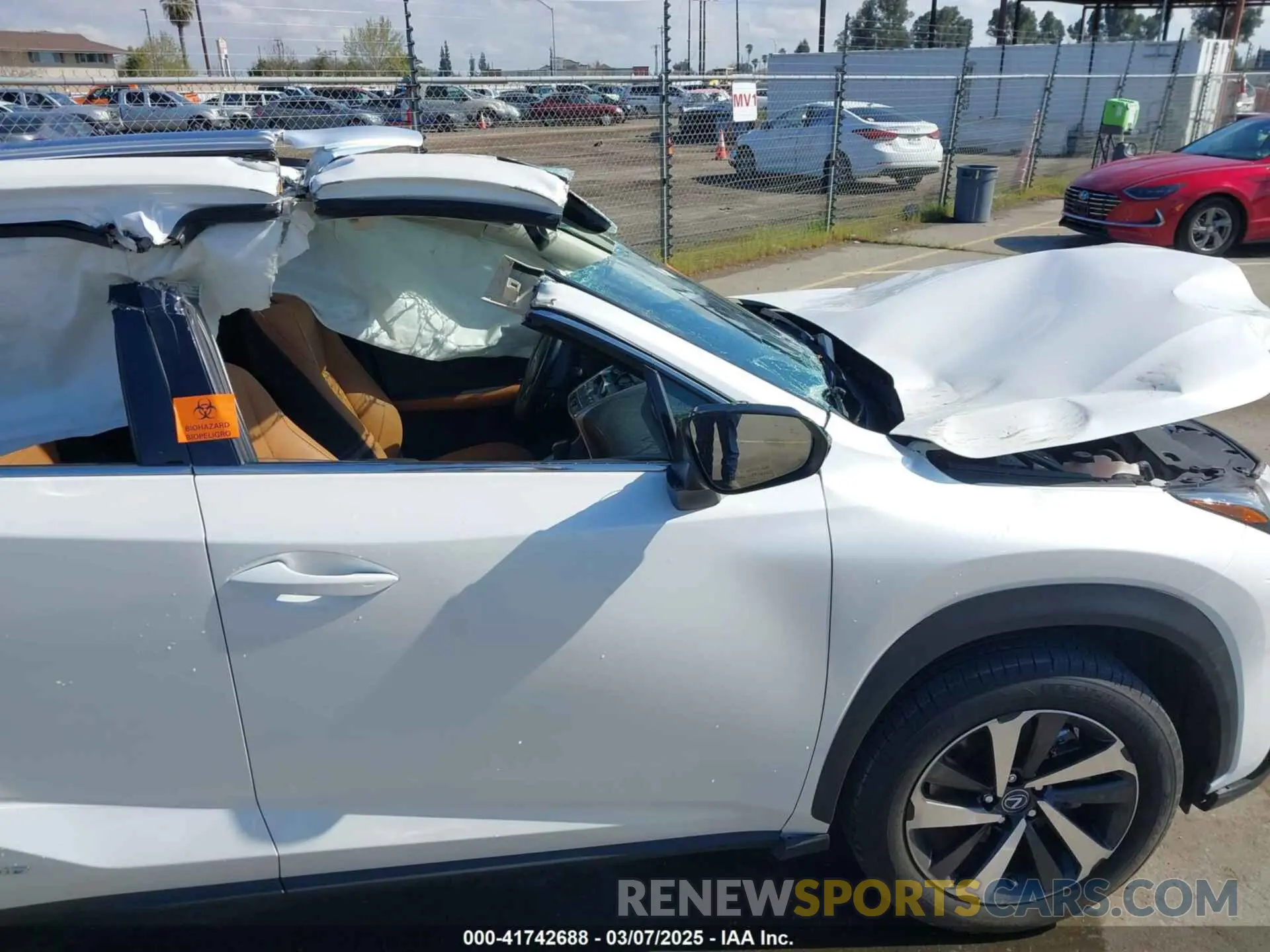 22 Photograph of a damaged car JTJGJRDZ3M2166674 LEXUS NX 300H 2021