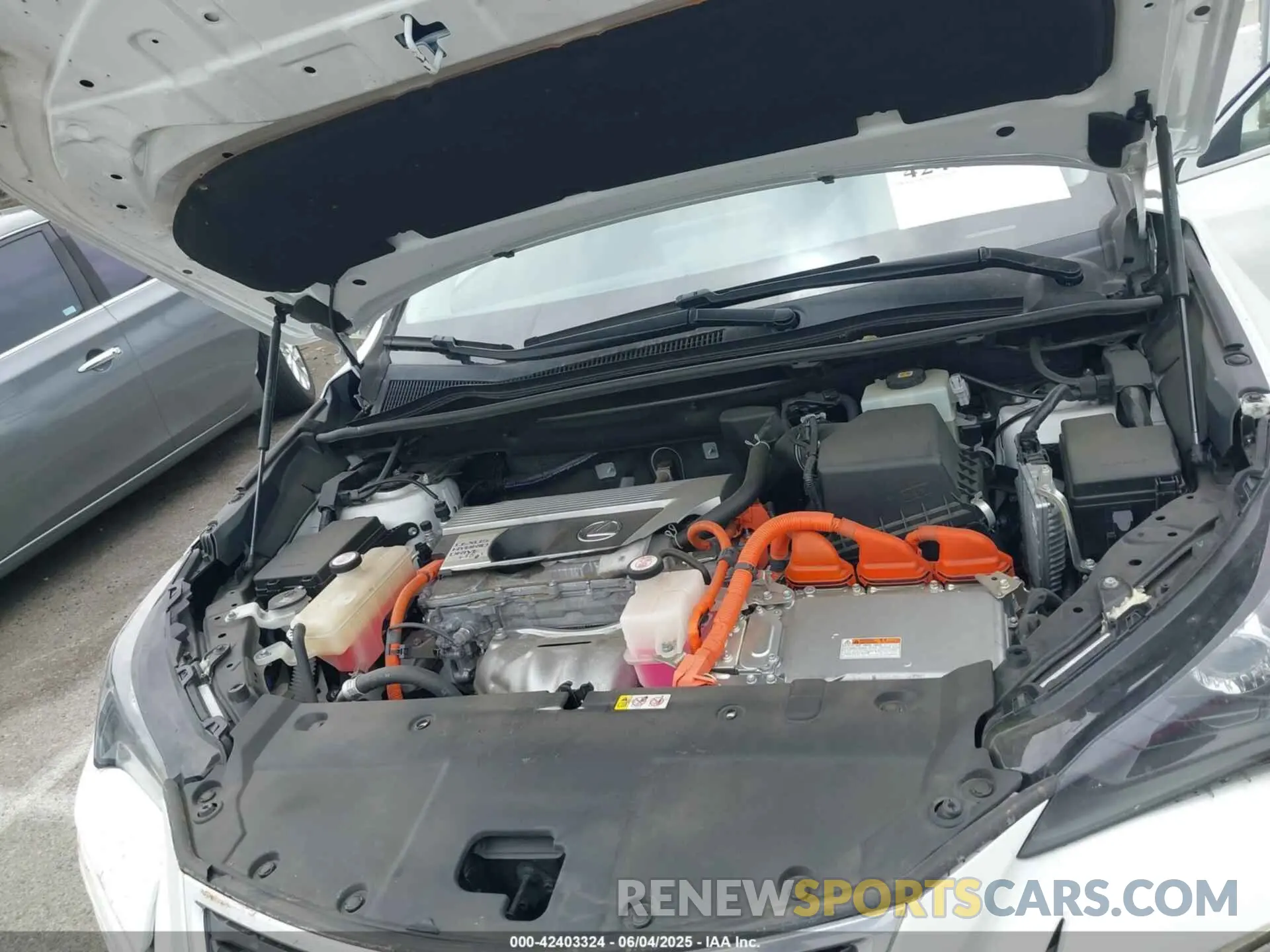10 Photograph of a damaged car JTJGJRDZ4M5013557 LEXUS NX 300H 2021