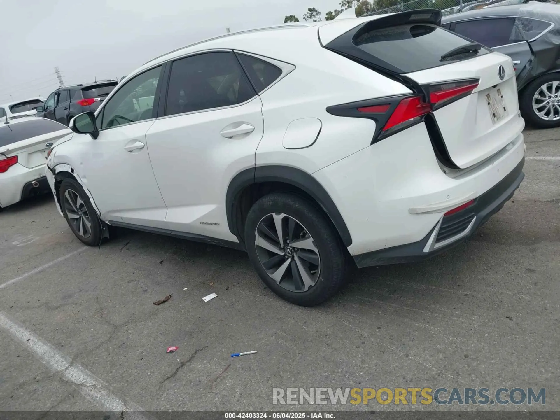 14 Photograph of a damaged car JTJGJRDZ4M5013557 LEXUS NX 300H 2021