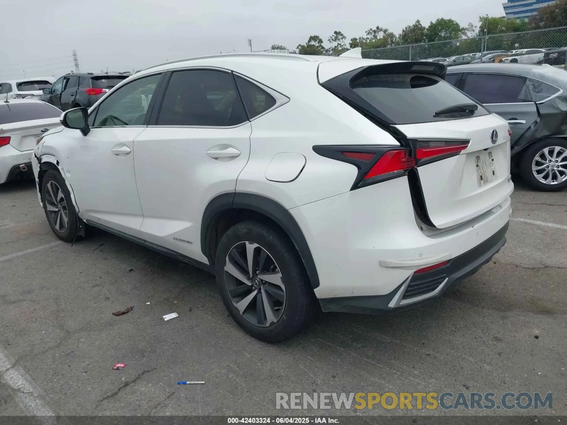 3 Photograph of a damaged car JTJGJRDZ4M5013557 LEXUS NX 300H 2021