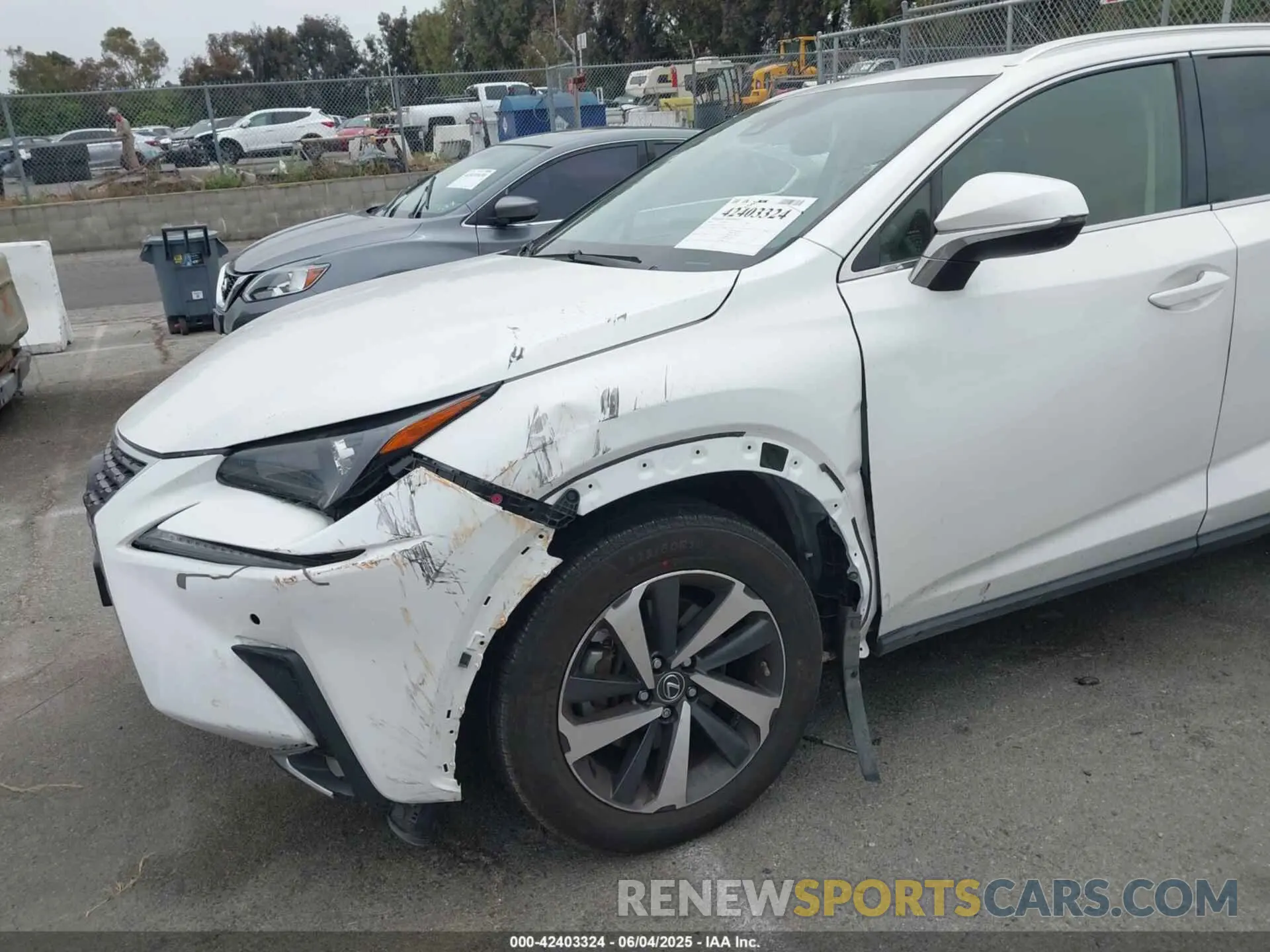 6 Photograph of a damaged car JTJGJRDZ4M5013557 LEXUS NX 300H 2021