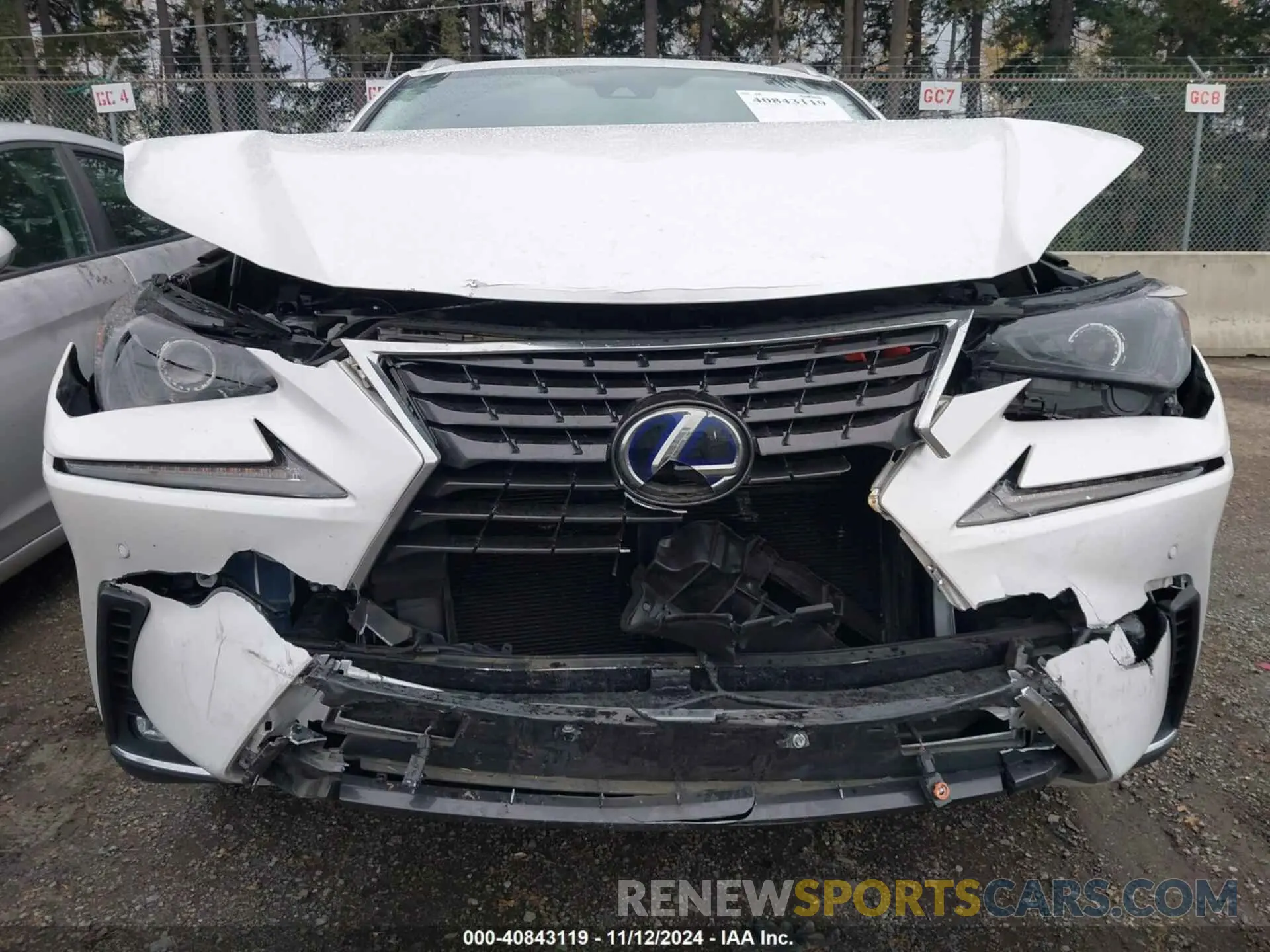 6 Photograph of a damaged car JTJGJRDZ6M2156799 LEXUS NX 300H 2021
