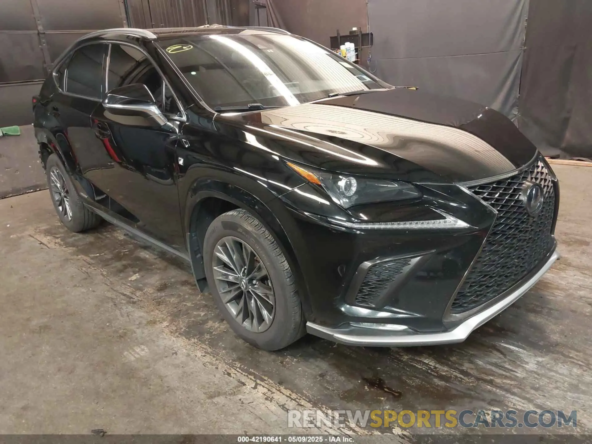 1 Photograph of a damaged car JTJSJRDZ0M2149793 LEXUS NX 300H 2021