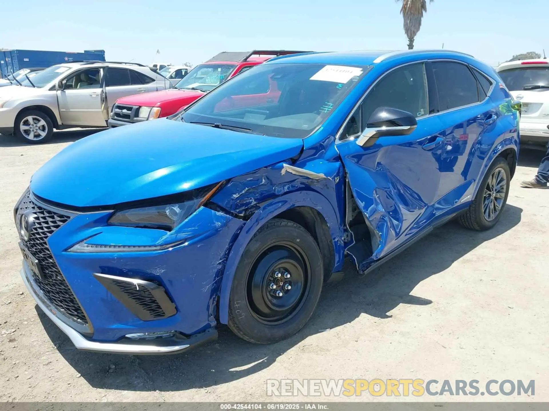 2 Photograph of a damaged car JTJSJRDZ0M2155402 LEXUS NX 300H 2021