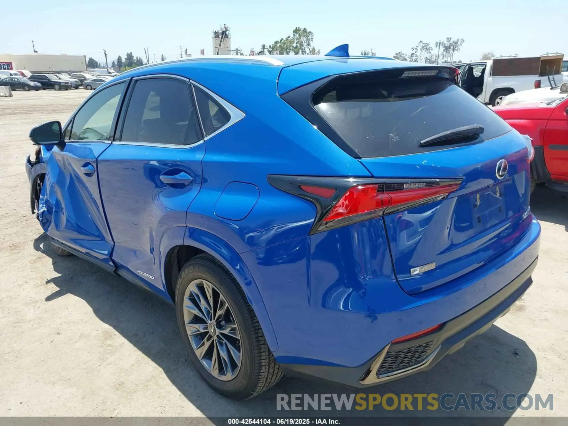 3 Photograph of a damaged car JTJSJRDZ0M2155402 LEXUS NX 300H 2021