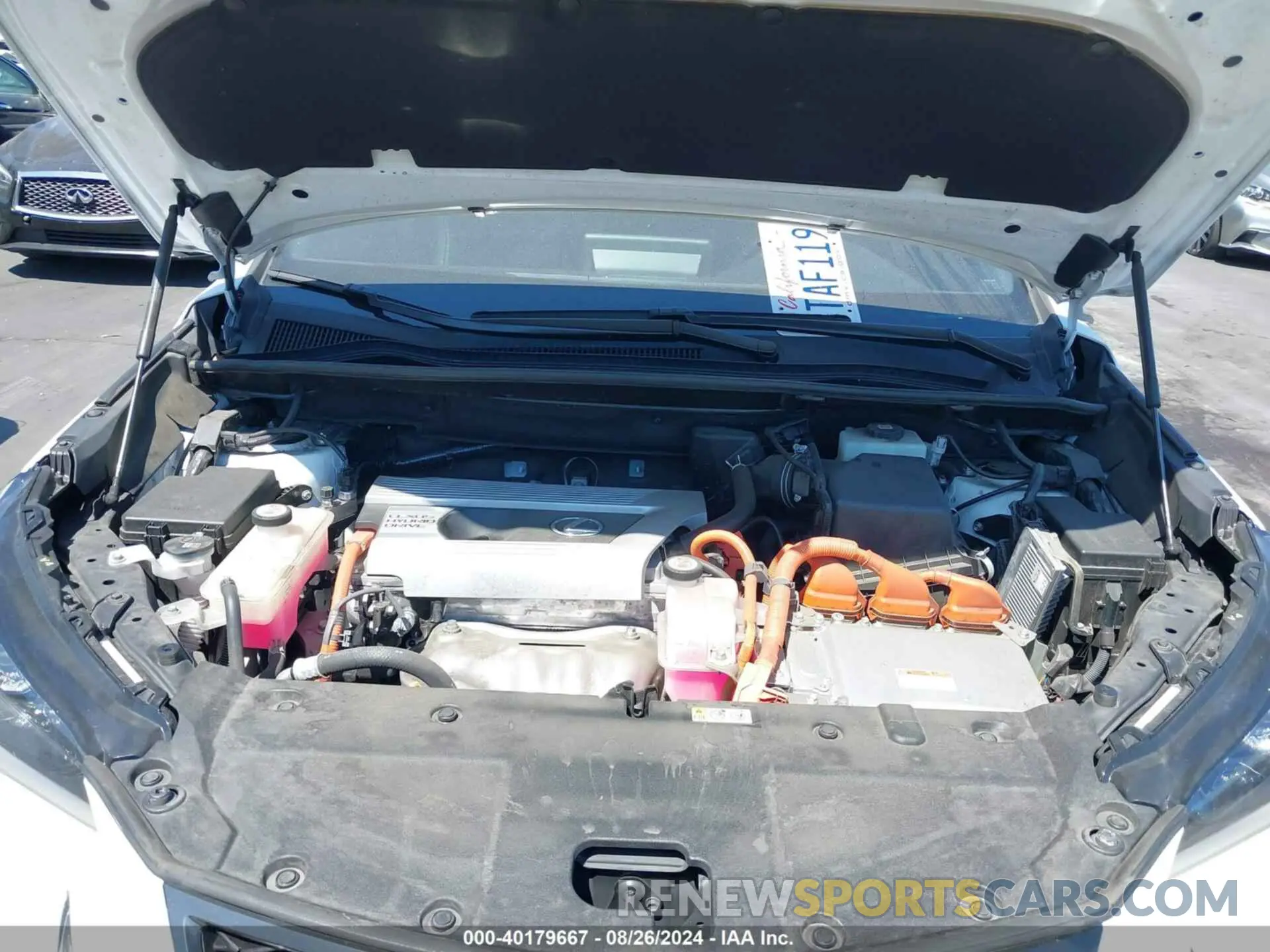 10 Photograph of a damaged car JTJSJRDZ8M5011188 LEXUS NX 300H 2021