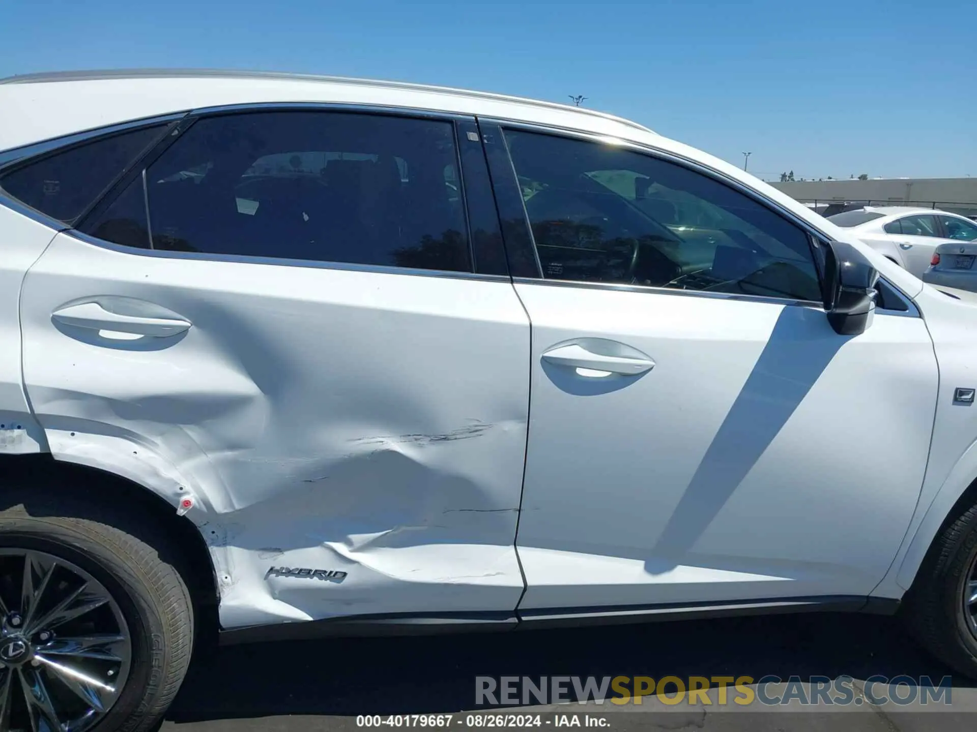 13 Photograph of a damaged car JTJSJRDZ8M5011188 LEXUS NX 300H 2021