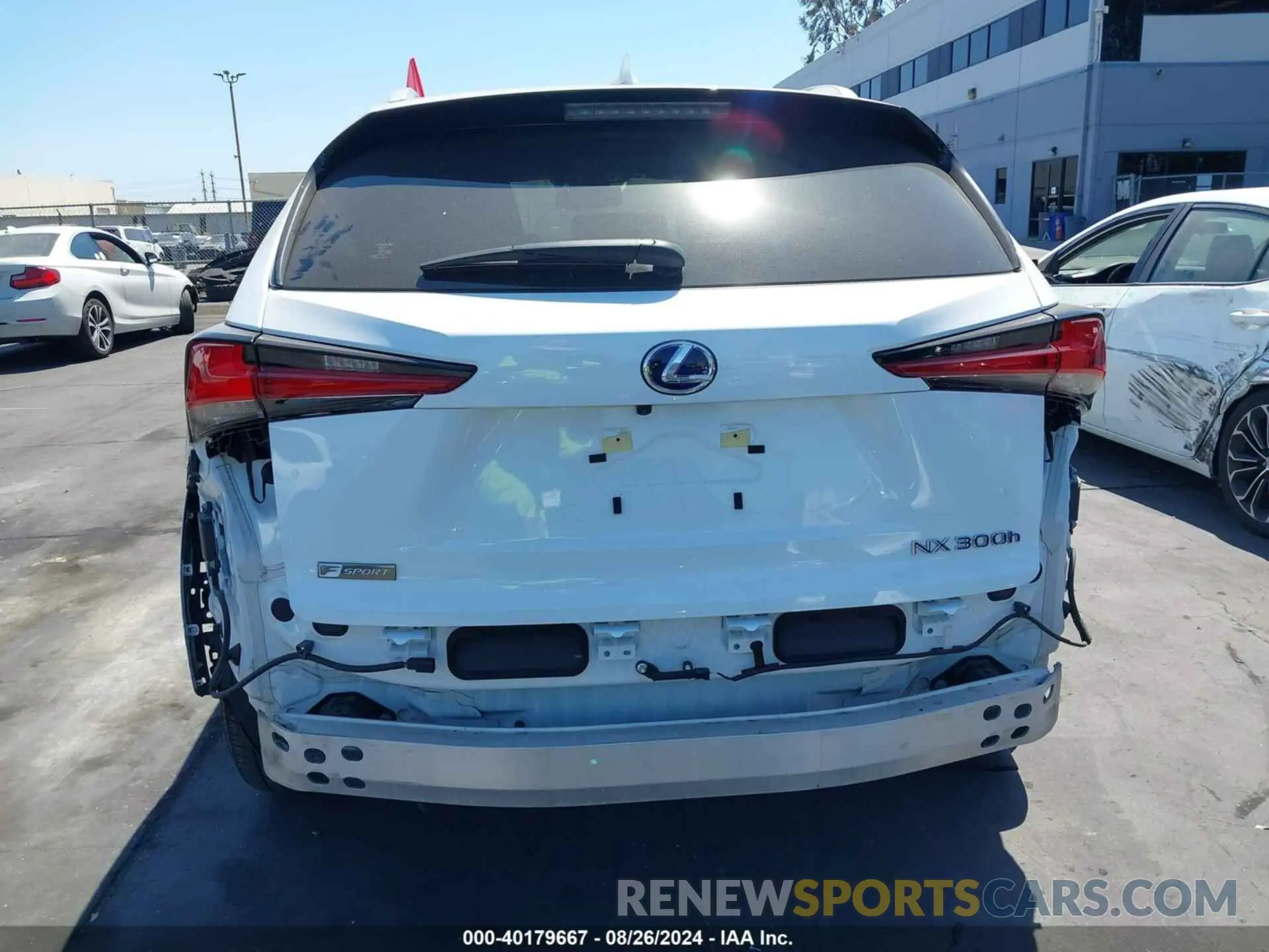 16 Photograph of a damaged car JTJSJRDZ8M5011188 LEXUS NX 300H 2021