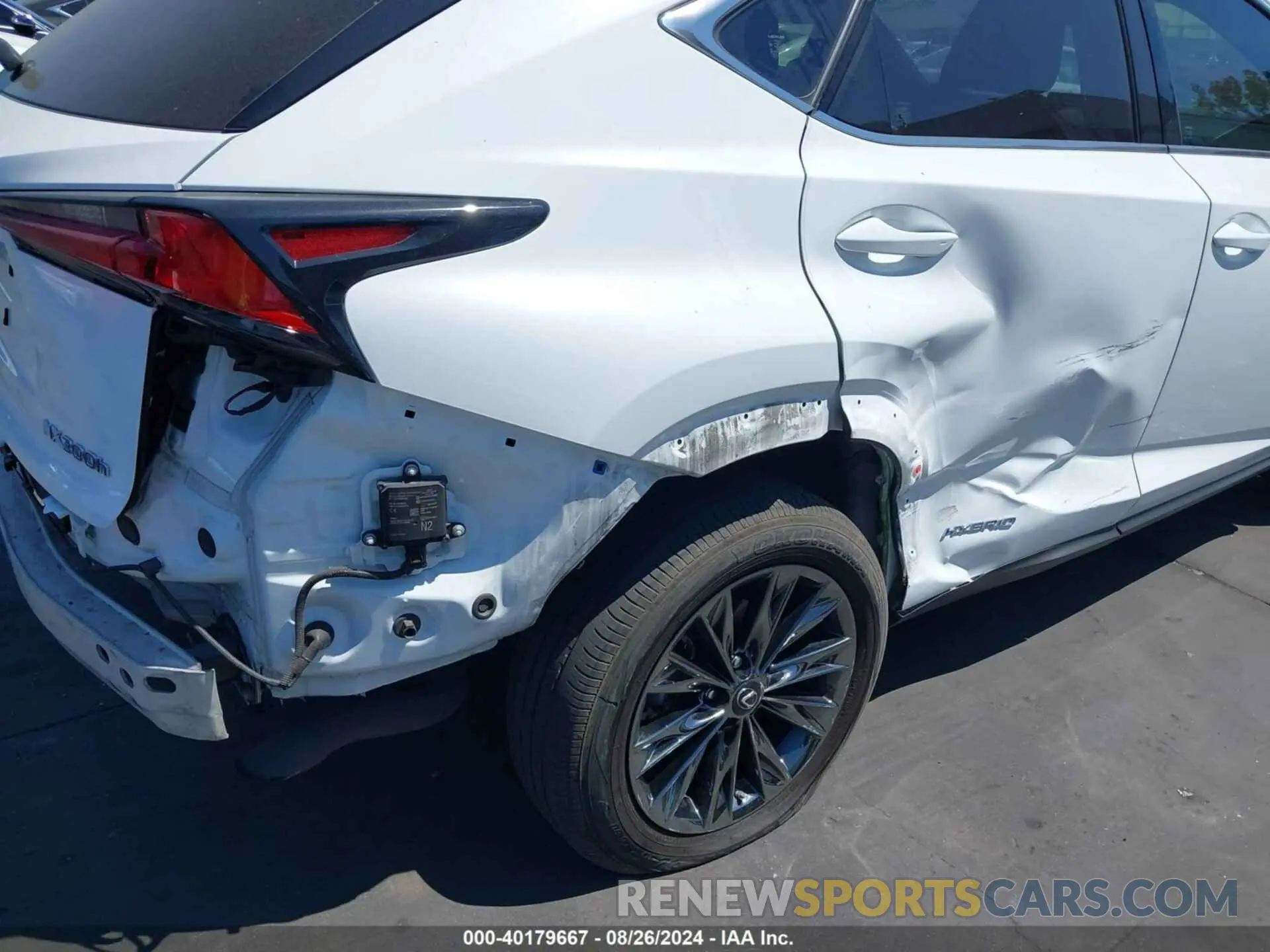 6 Photograph of a damaged car JTJSJRDZ8M5011188 LEXUS NX 300H 2021