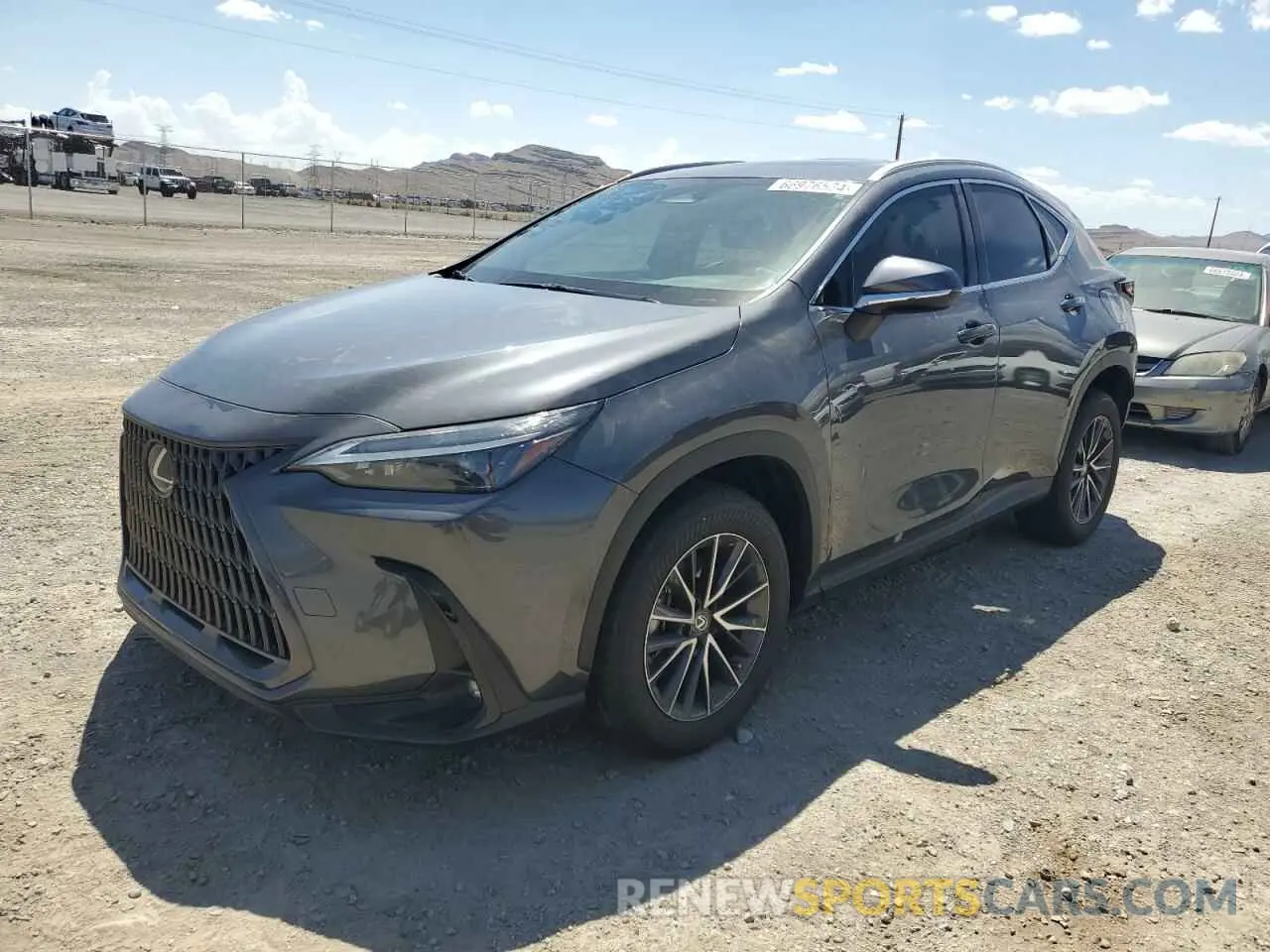 1 Photograph of a damaged car 2T2AGCEZ1NC006942 LEXUS NX 350 2022