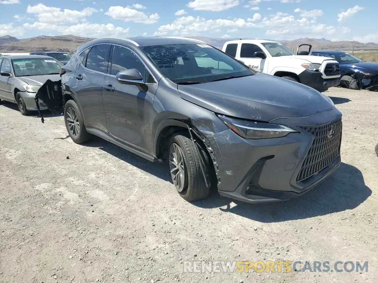 4 Photograph of a damaged car 2T2AGCEZ1NC006942 LEXUS NX 350 2022