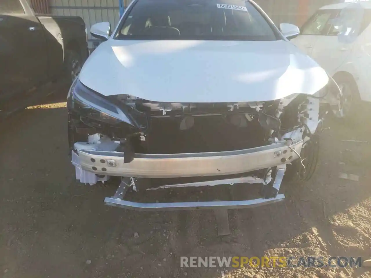 9 Photograph of a damaged car 2T2AGCEZ7NC011966 LEXUS NX 350 2022