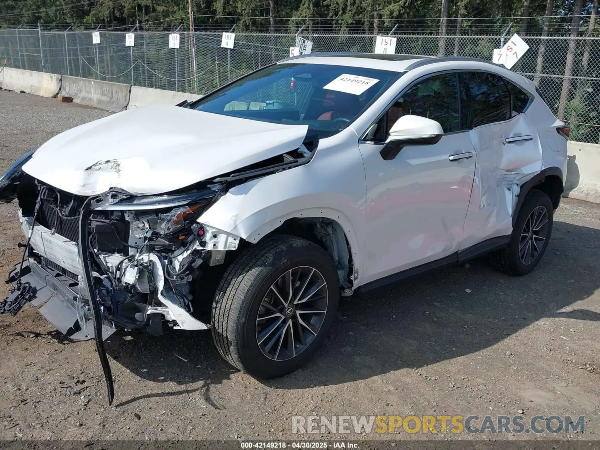 6 Photograph of a damaged car 2T2AGCEZ8NC004511 LEXUS NX 350 2022